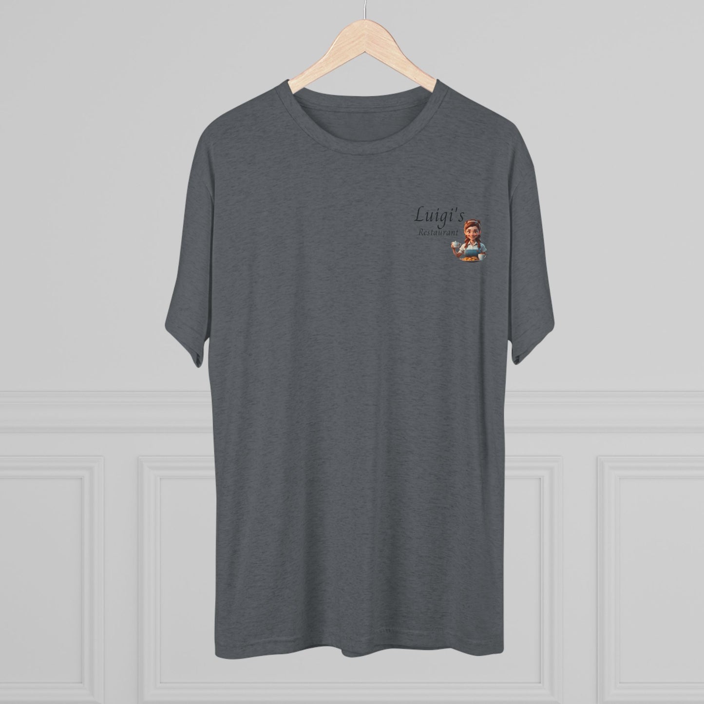 Luigi's Uniform Tri-Blend Crew Tee
