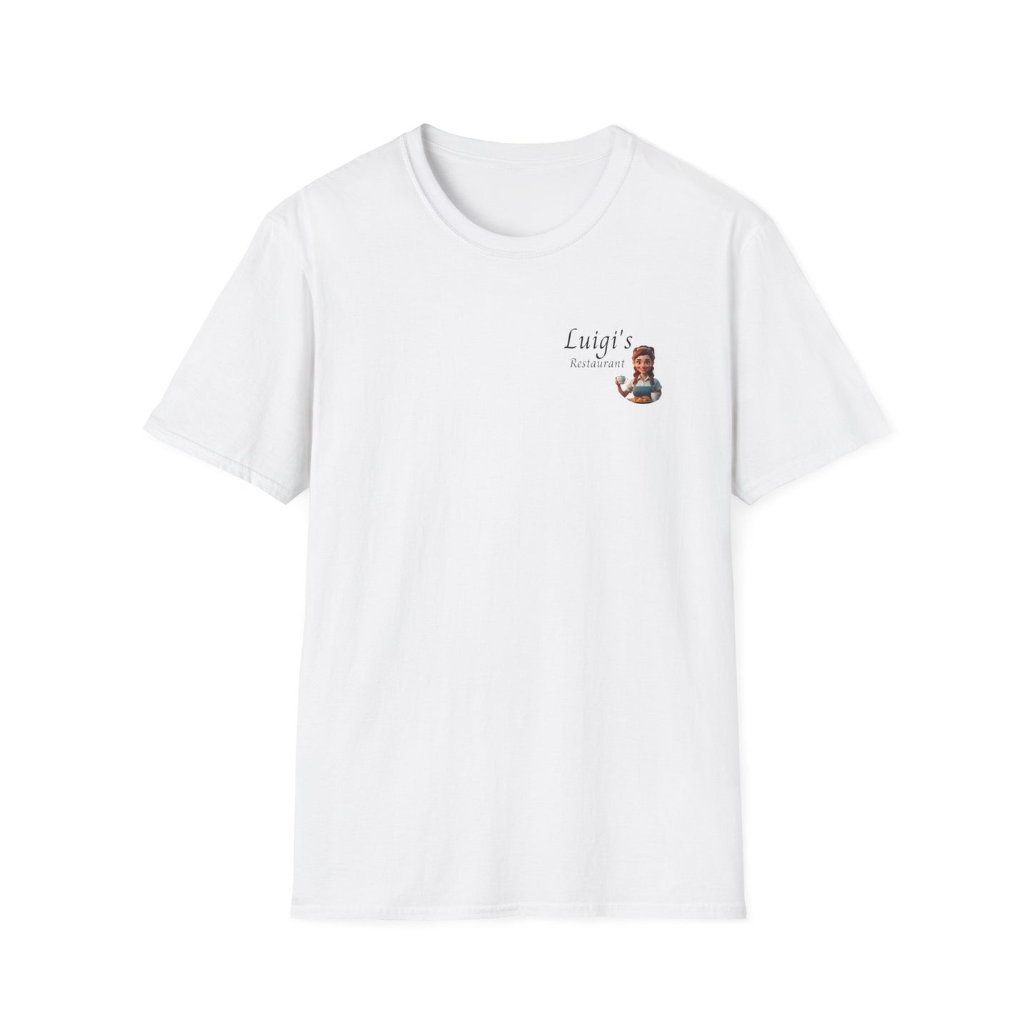 Luigi's Uniform Soft-style T-Shirt