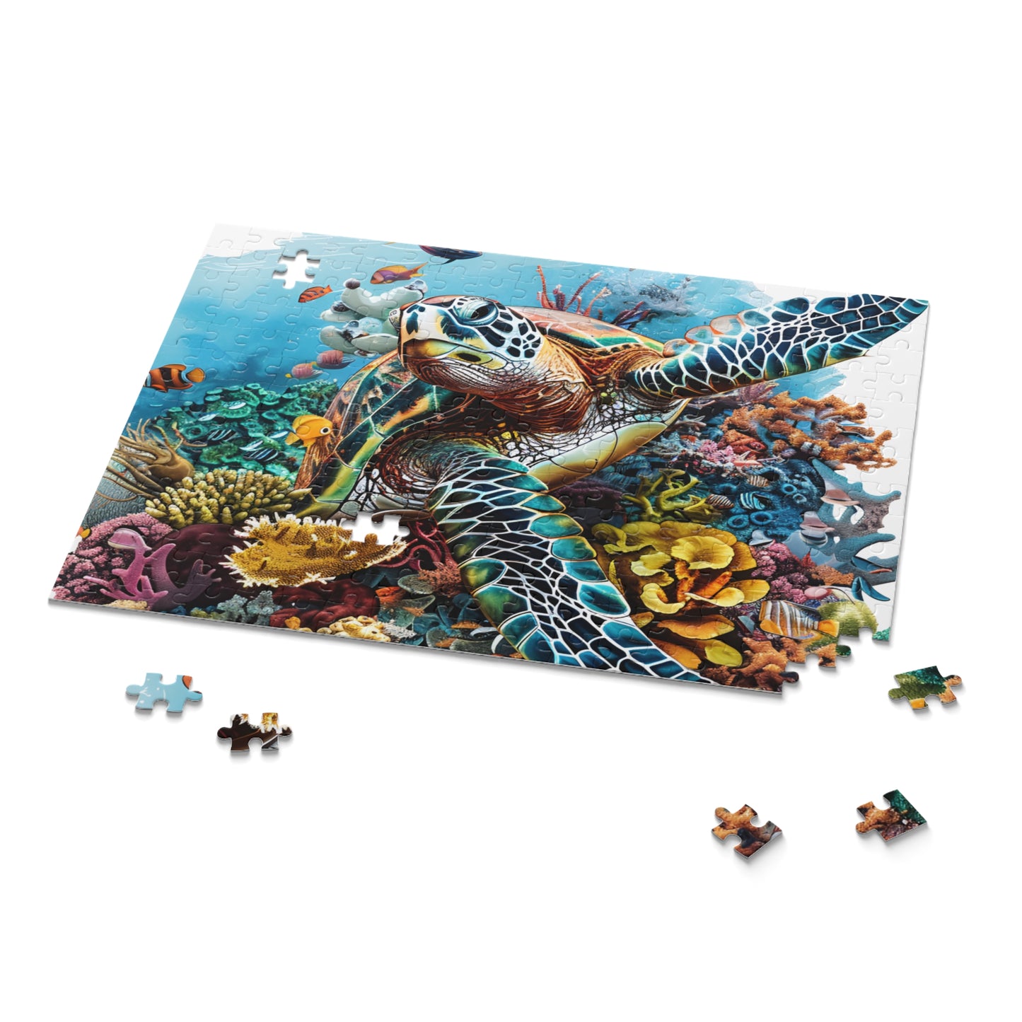 Turtle Puzzle (120, 252, 500-Piece)
