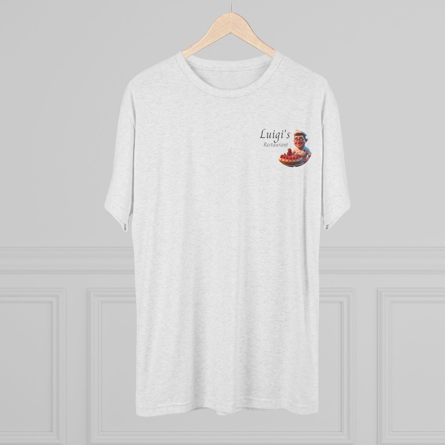 Luigi's Uniform Tri-Blend Crew Tee