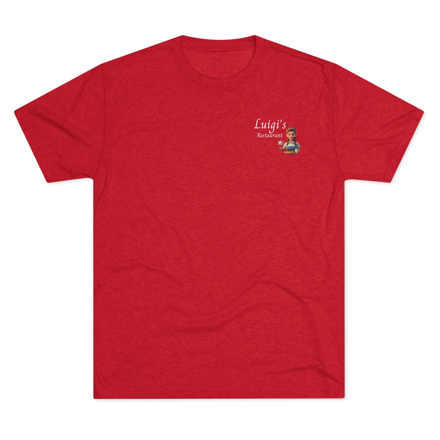 Luigi's Uniform Tri-Blend Crew Tee