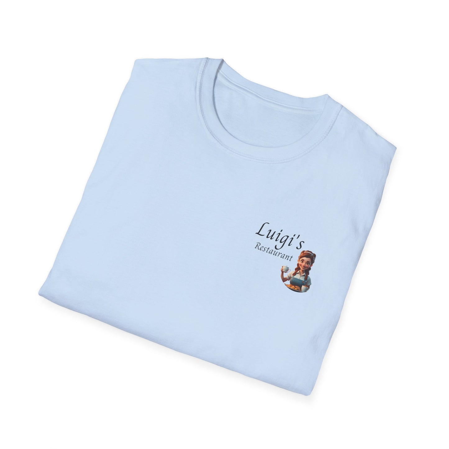Luigi's Uniform Soft-style T-Shirt