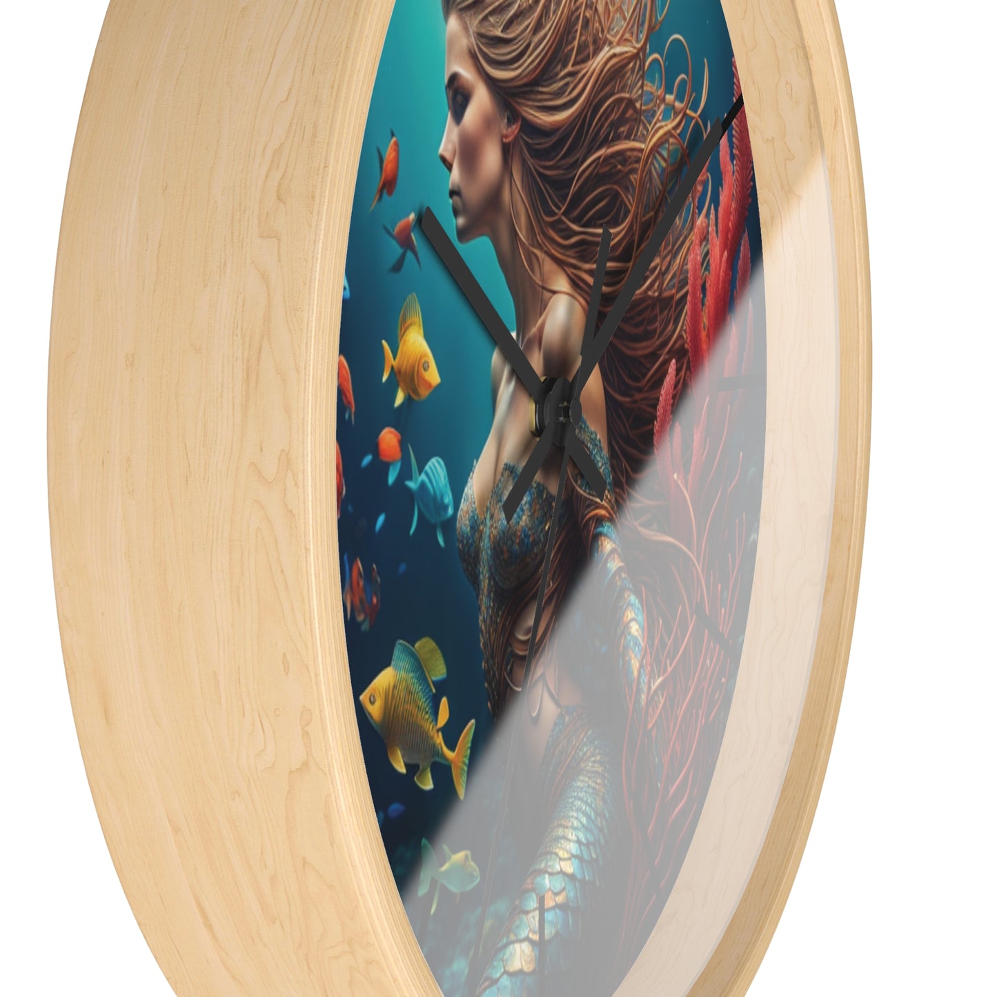Salty Sirens Wall Clock