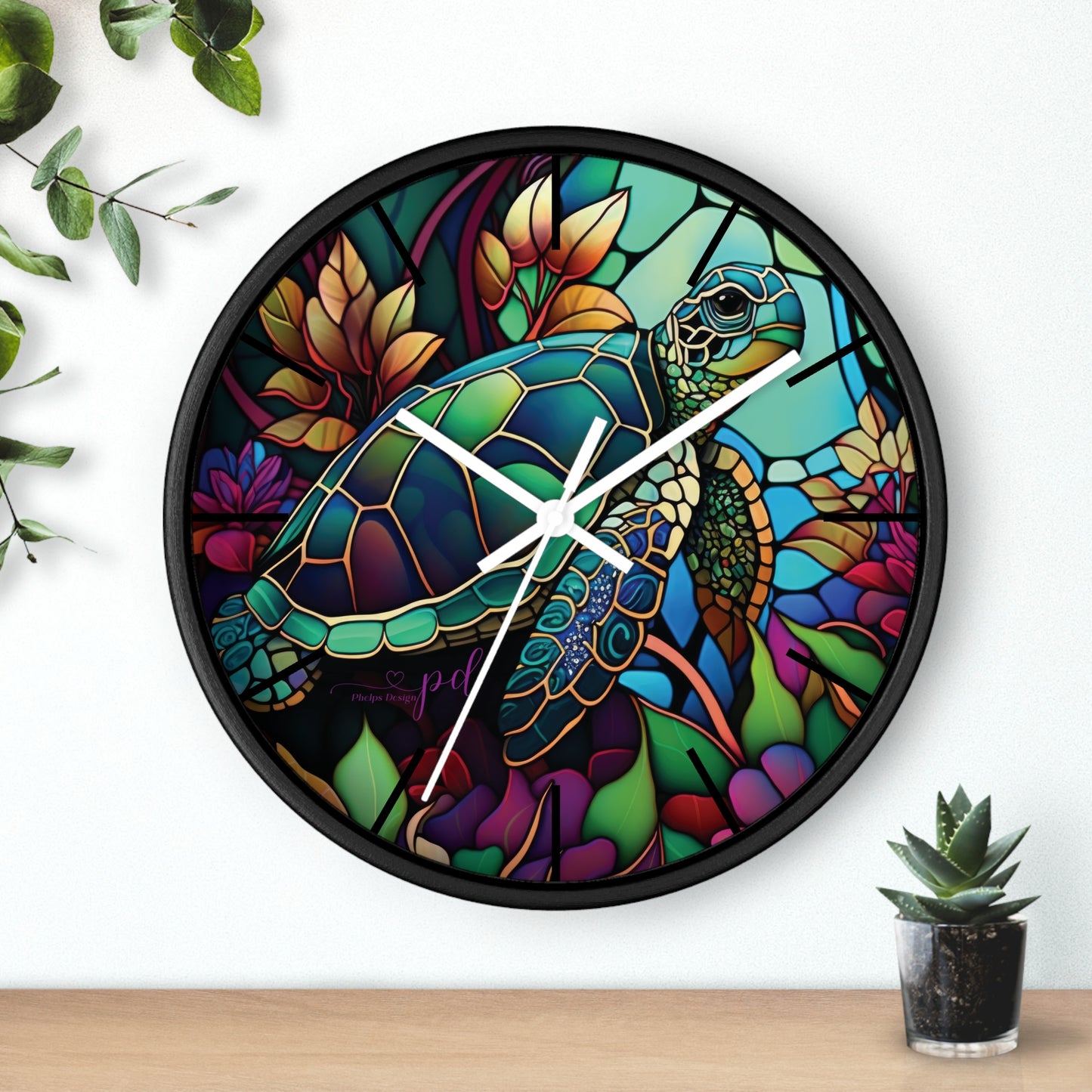 Turtle Wall Clock