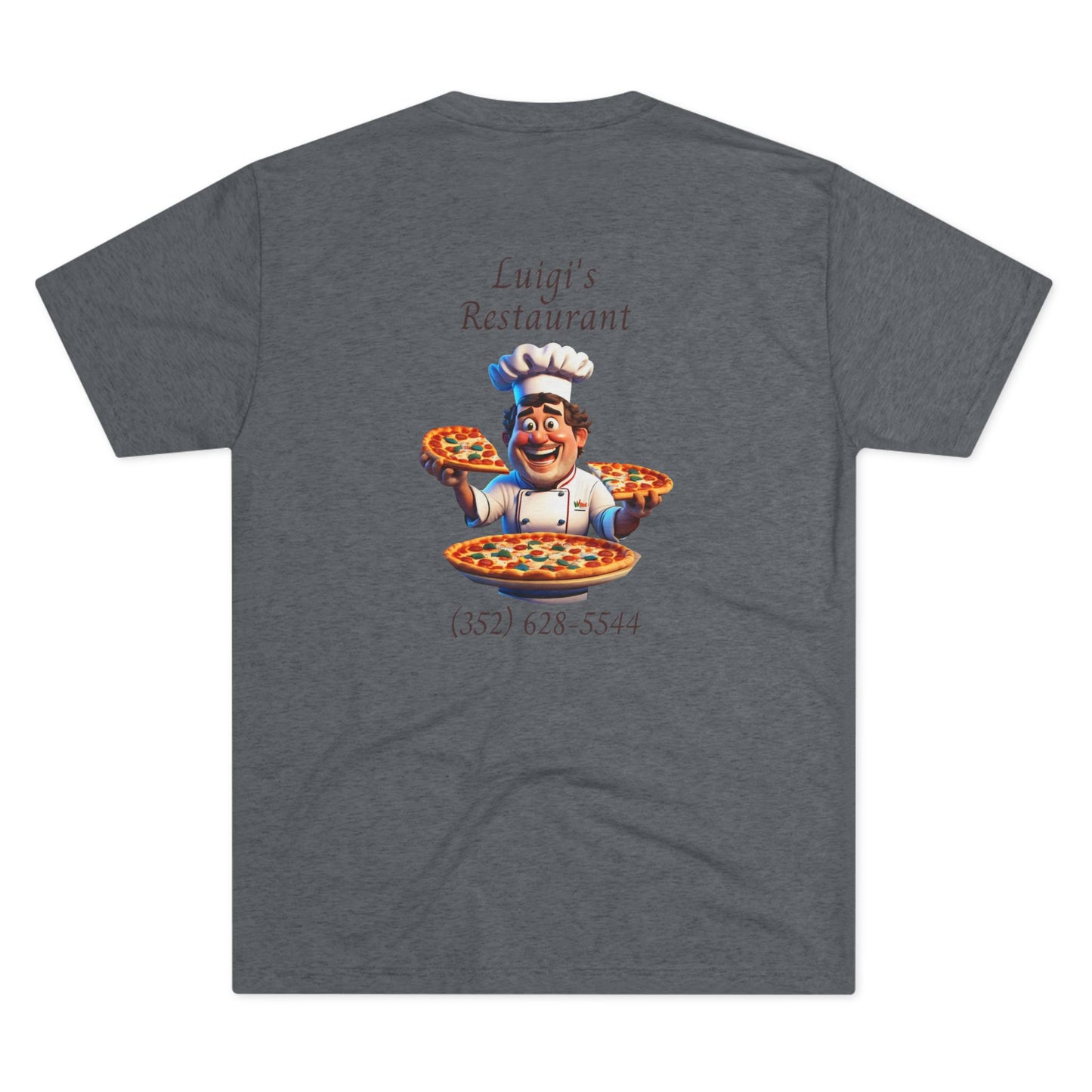 Luigi's Uniform Tri-Blend Crew Tee