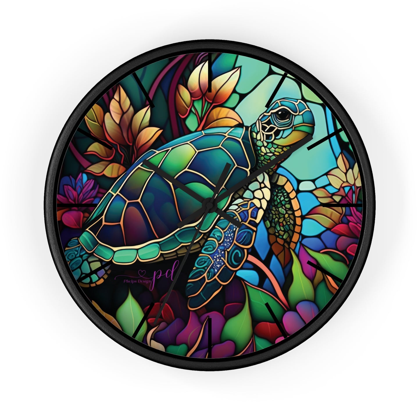 Turtle Wall Clock