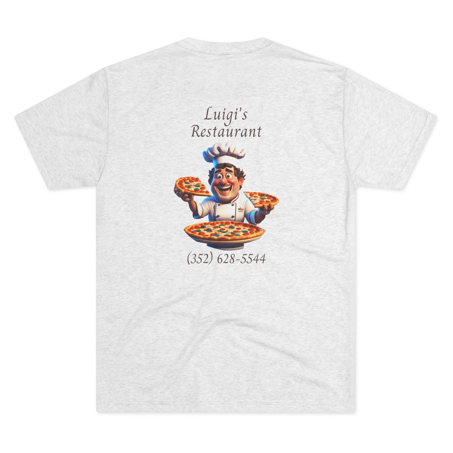 Luigi's Uniform Tri-Blend Crew Tee
