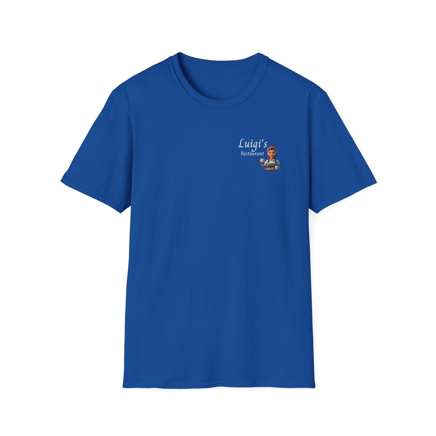 Luigi's Uniform Soft-style T-Shirt