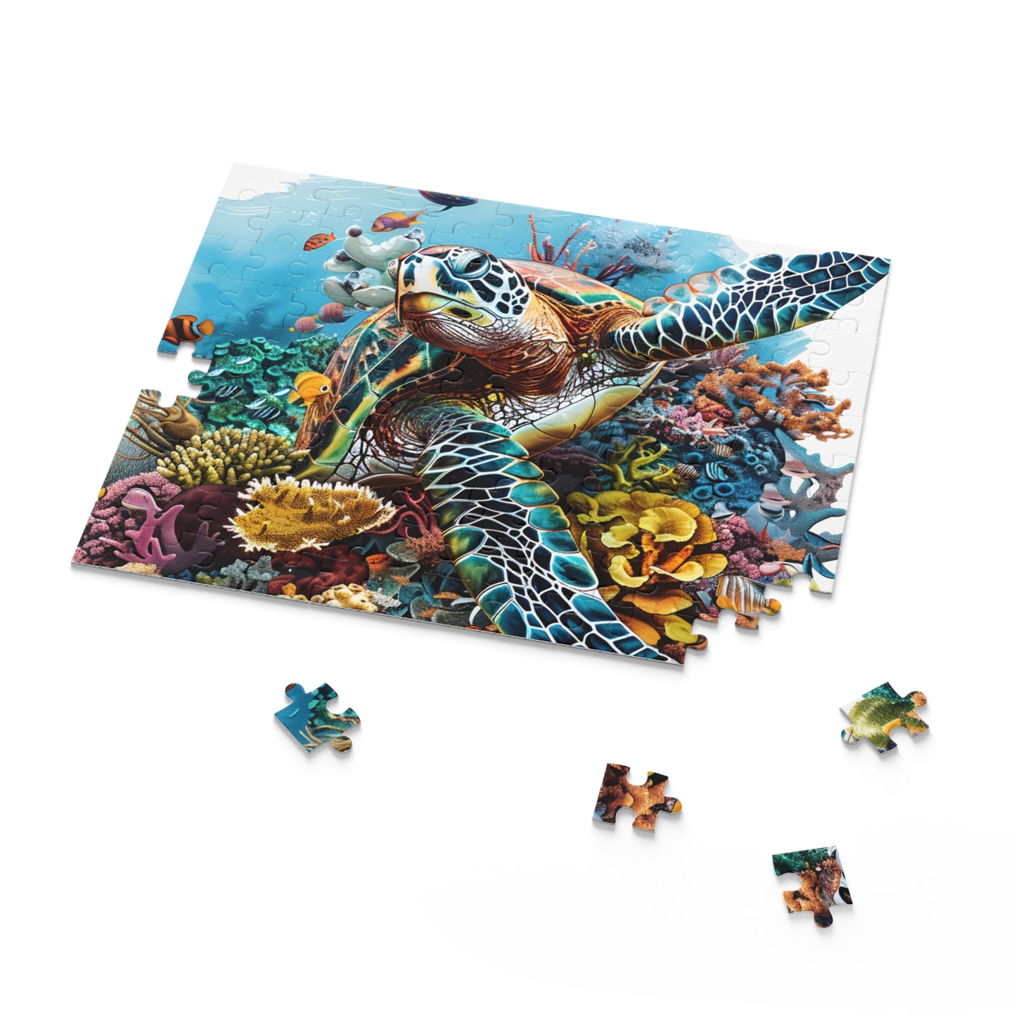 Turtle Puzzle (120, 252, 500-Piece)
