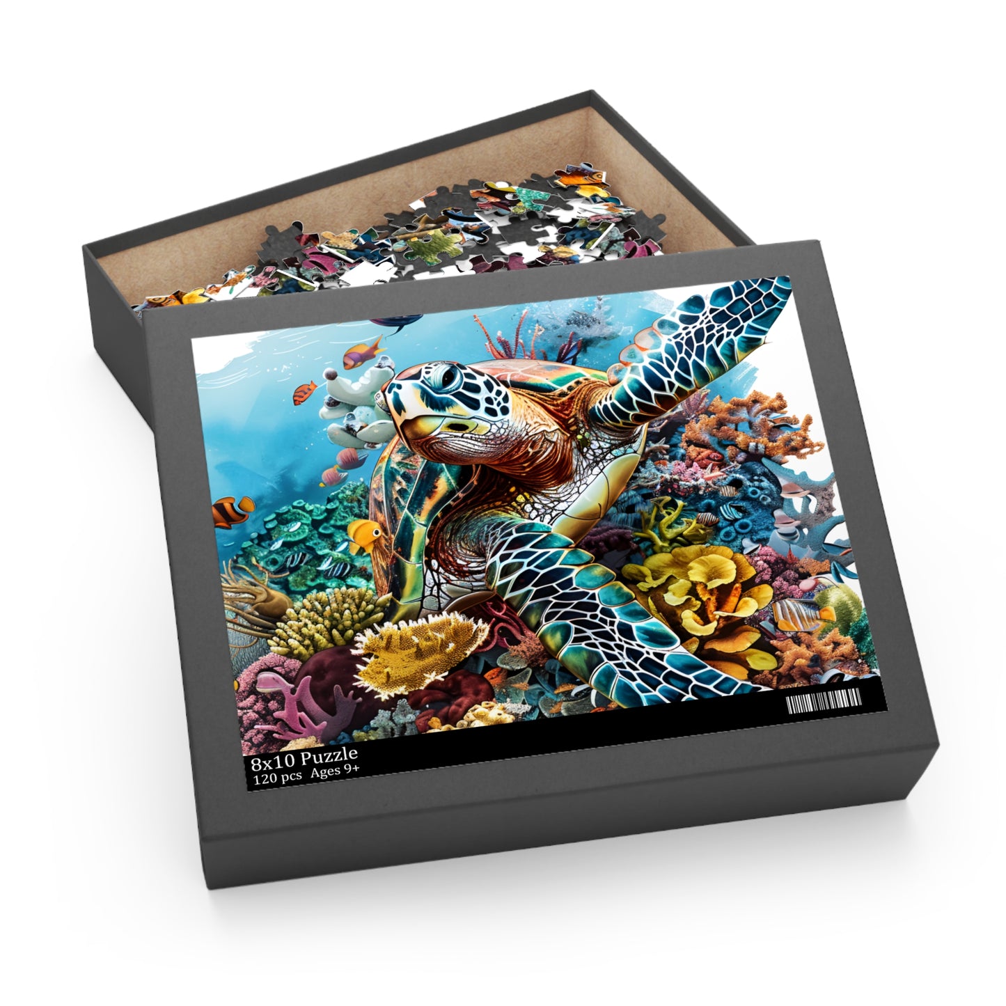 Turtle Puzzle (120, 252, 500-Piece)