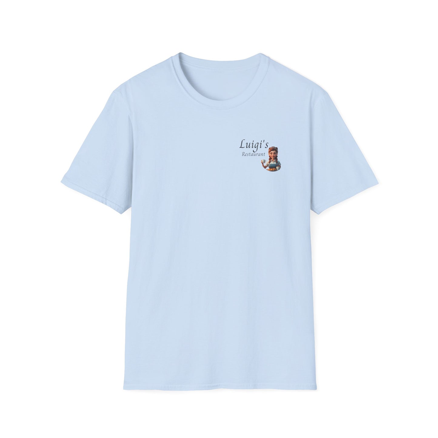 Luigi's Uniform Soft-style T-Shirt