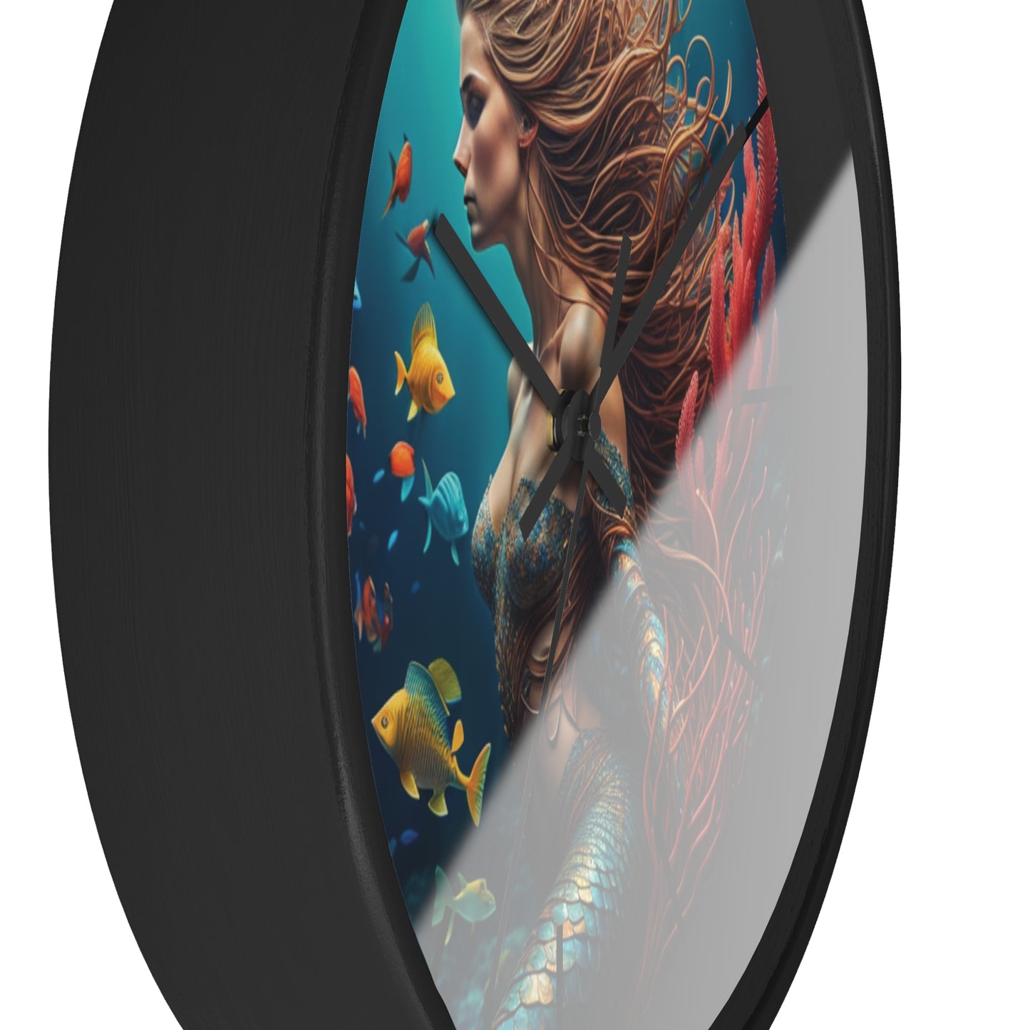 Salty Sirens Wall Clock