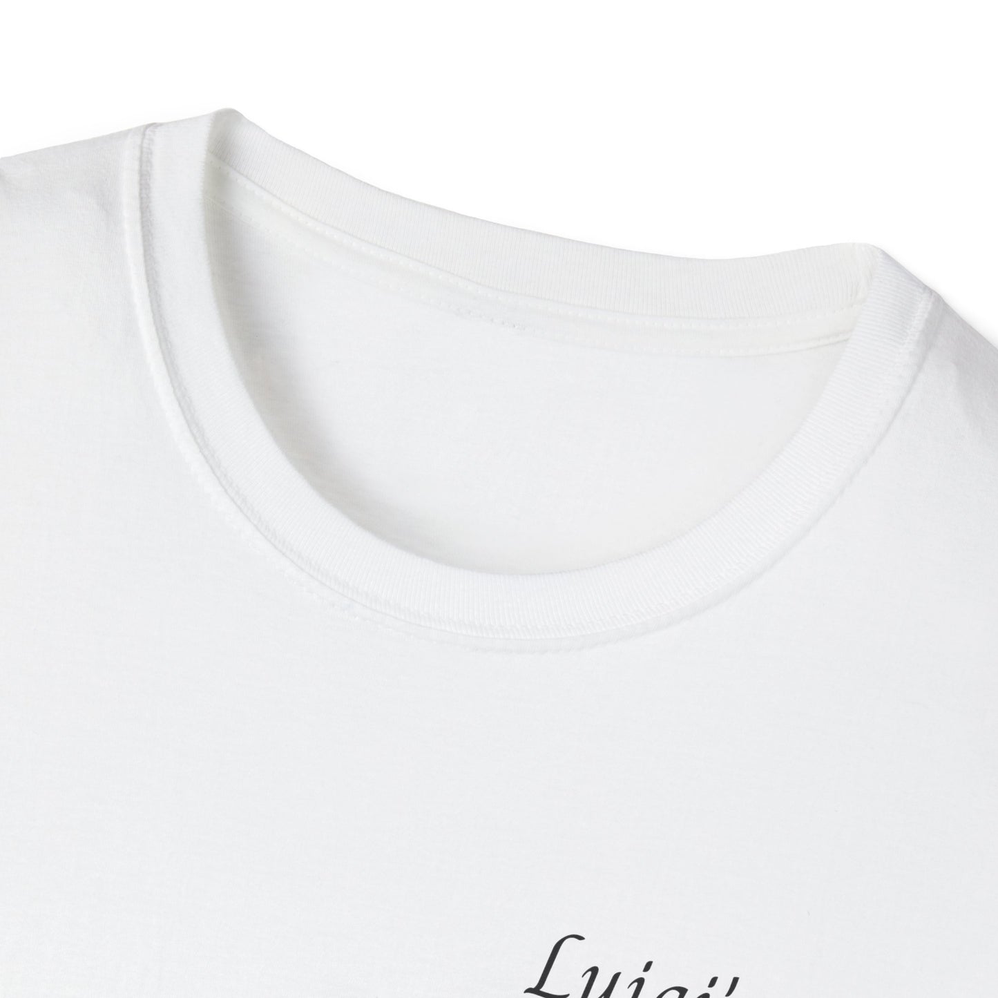 Luigi's Uniform Soft-style T-Shirt