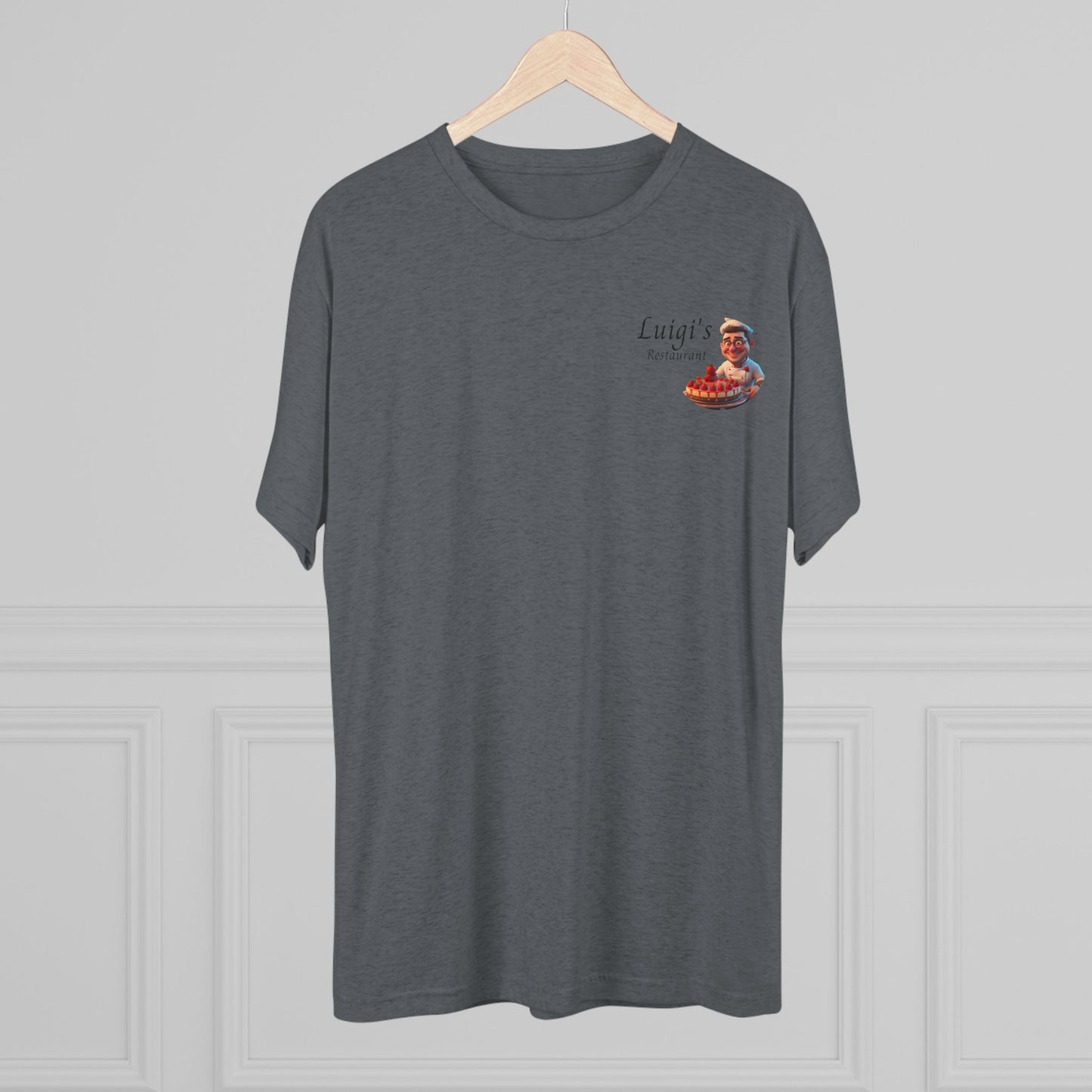 Luigi's Uniform Tri-Blend Crew Tee