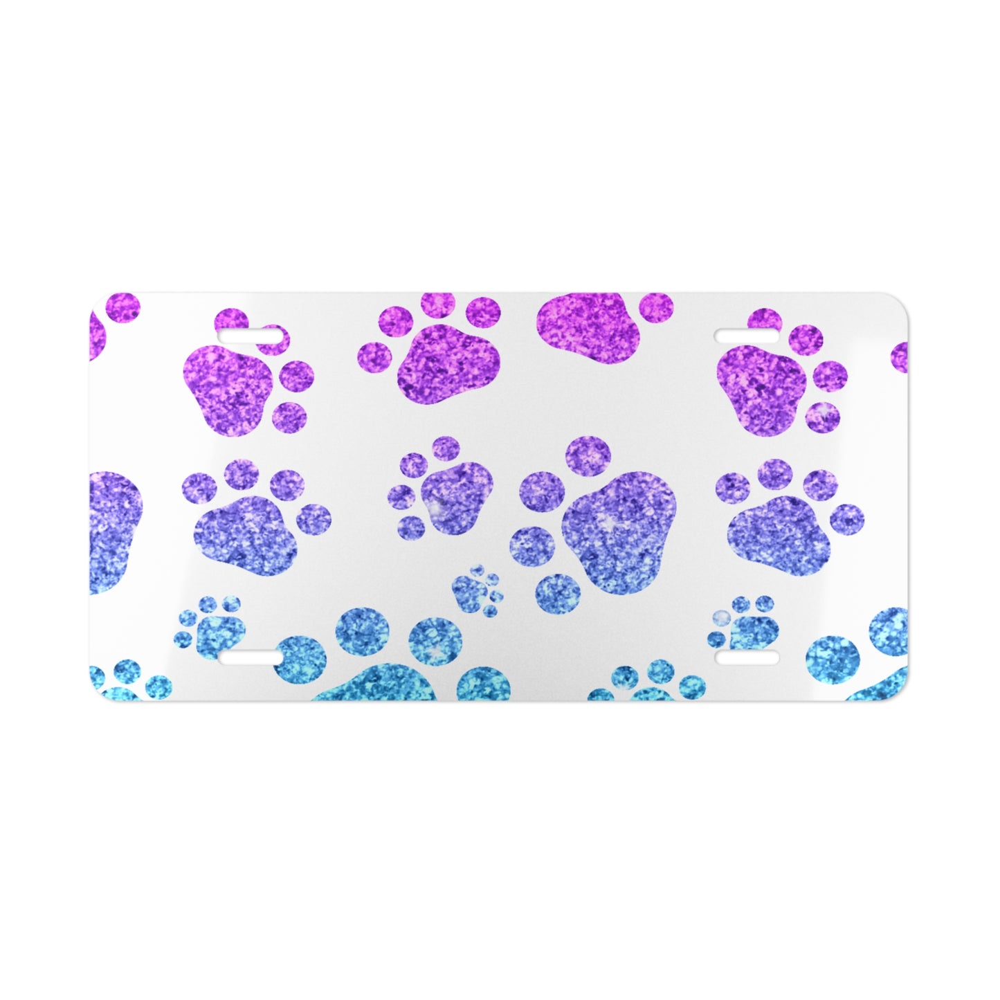 Footprints Vanity Plate