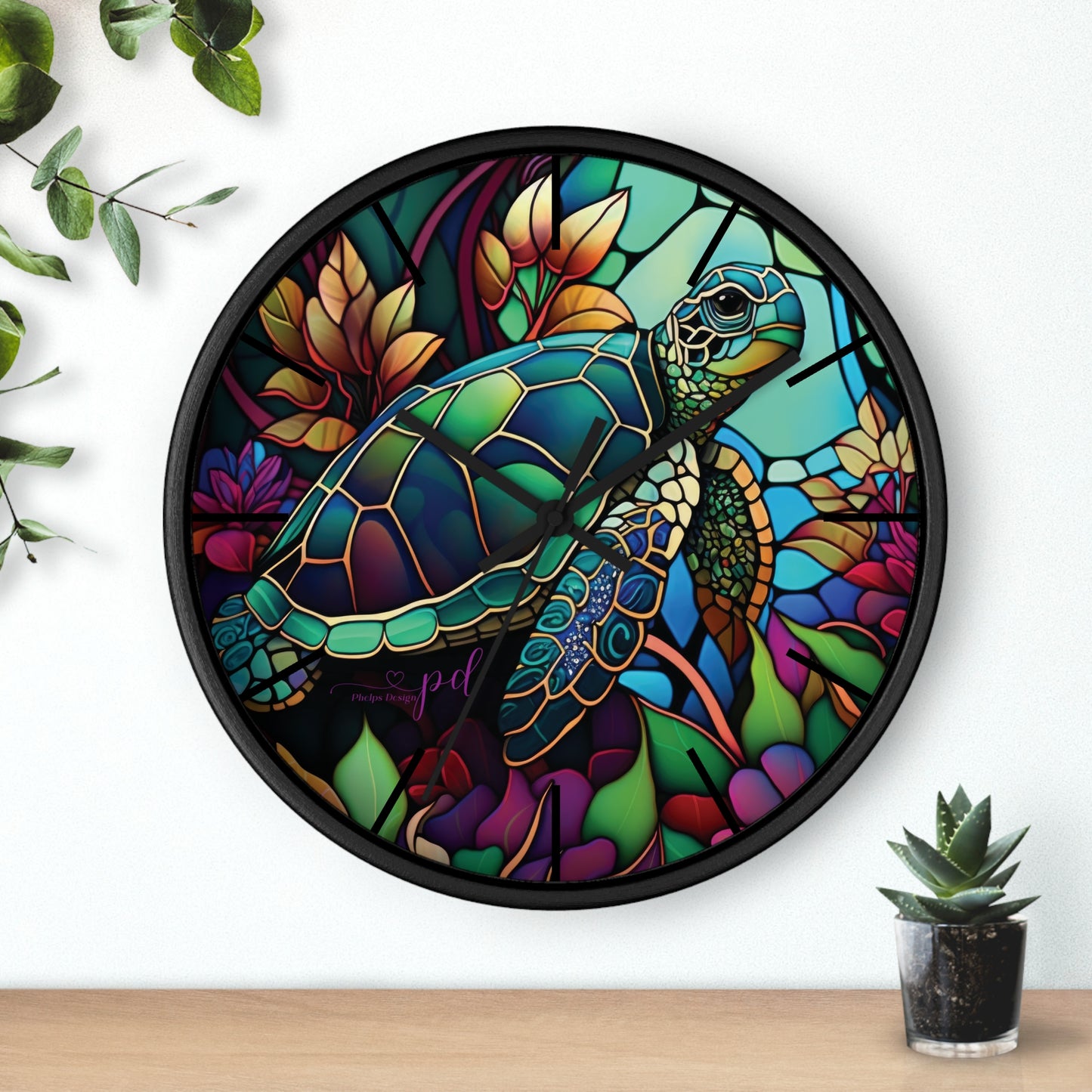 Turtle Wall Clock