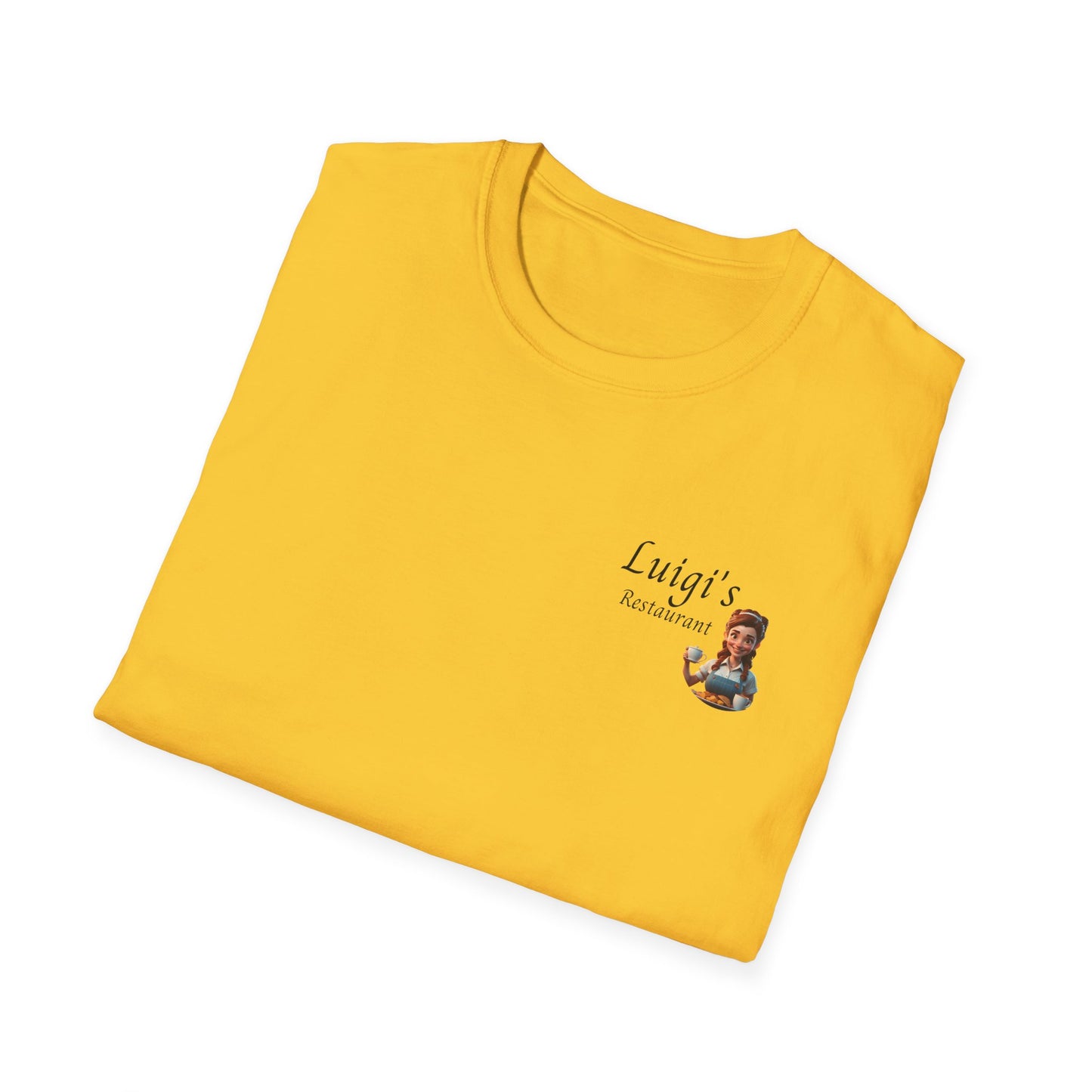 Luigi's Uniform Soft-style T-Shirt