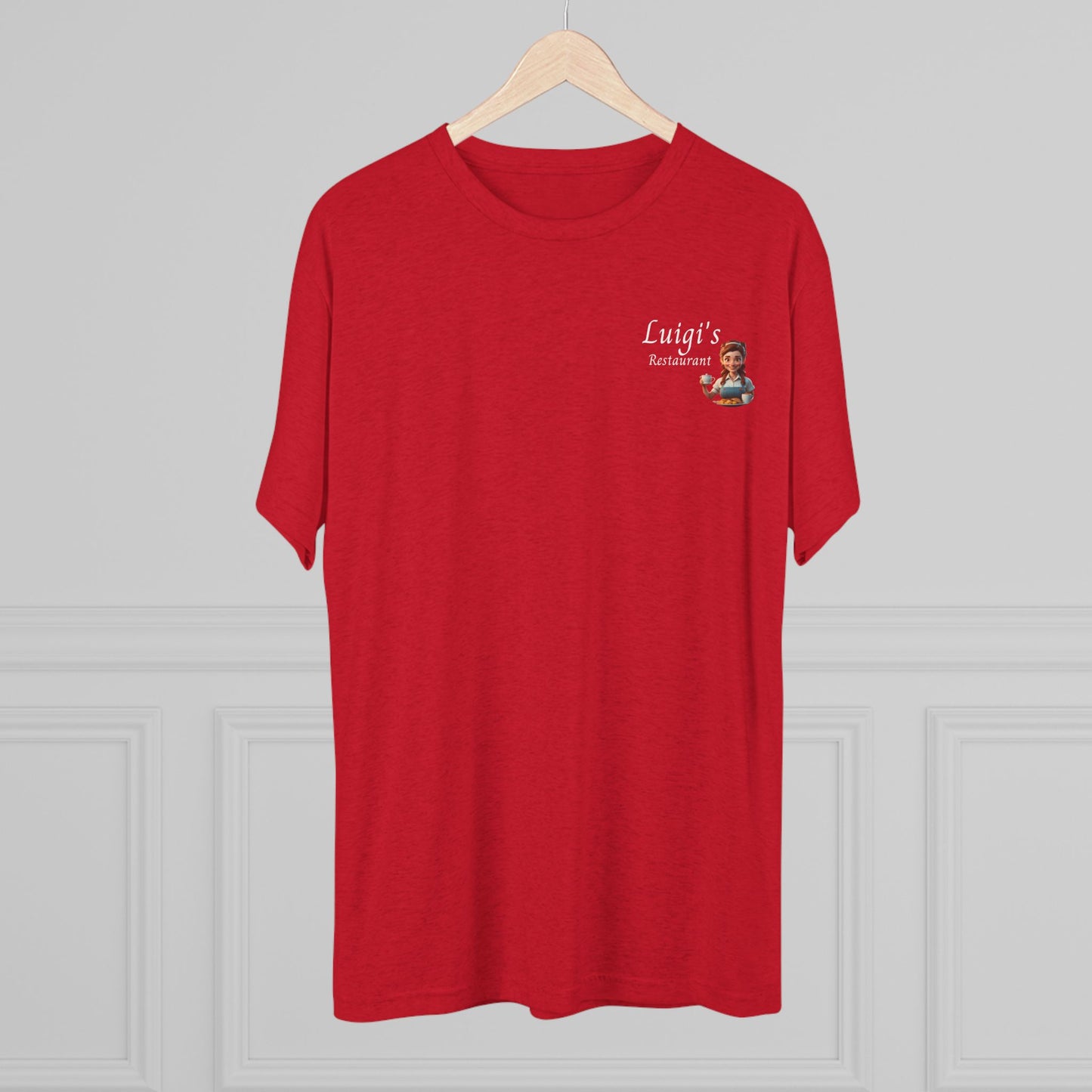 Luigi's Uniform Tri-Blend Crew Tee