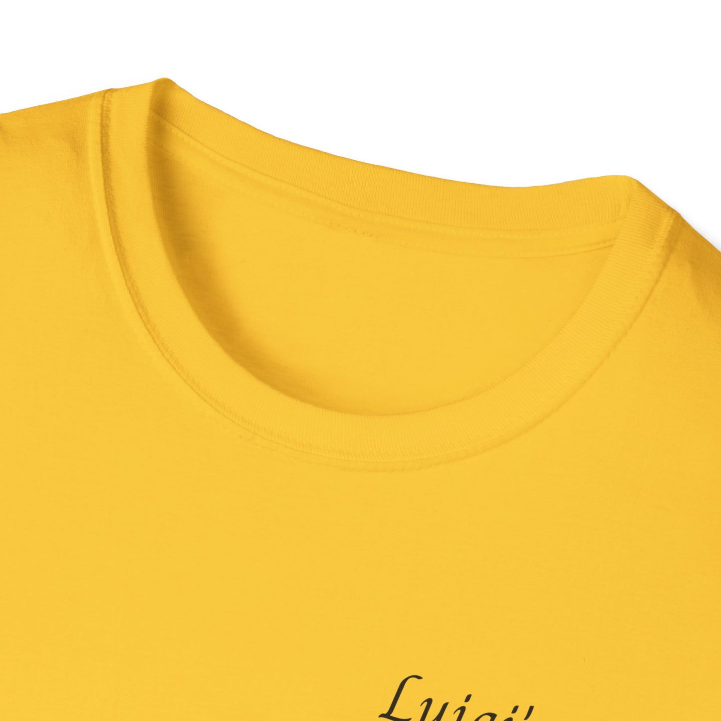 Luigi's Uniform Soft-style T-Shirt