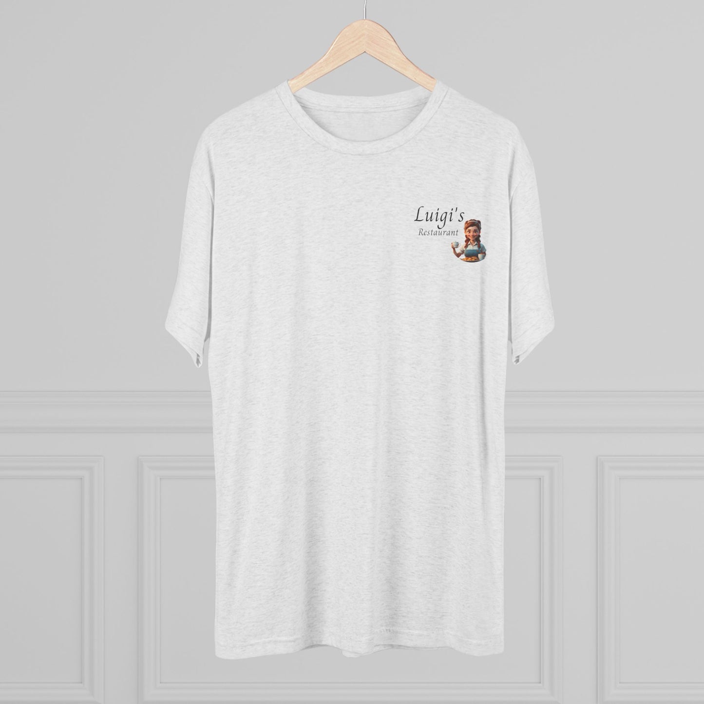 Luigi's Uniform Tri-Blend Crew Tee