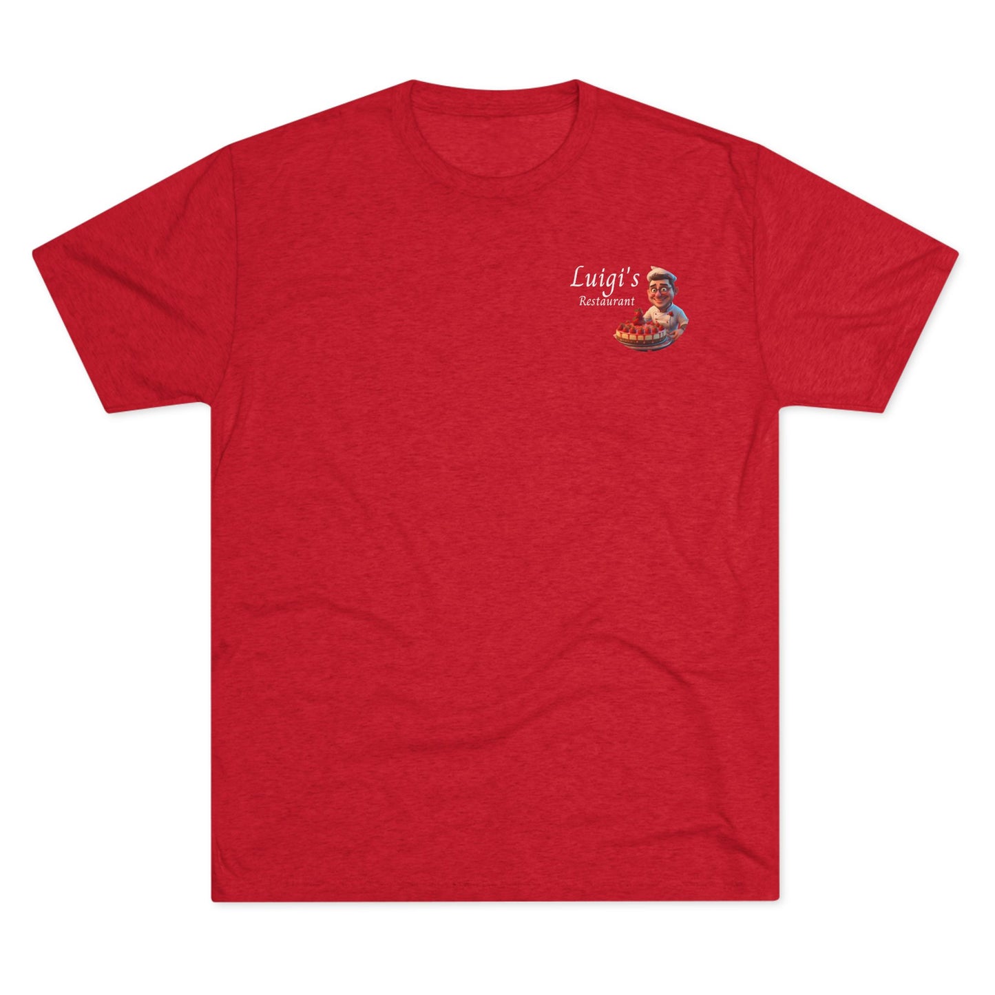 Luigi's Uniform Tri-Blend Crew Tee