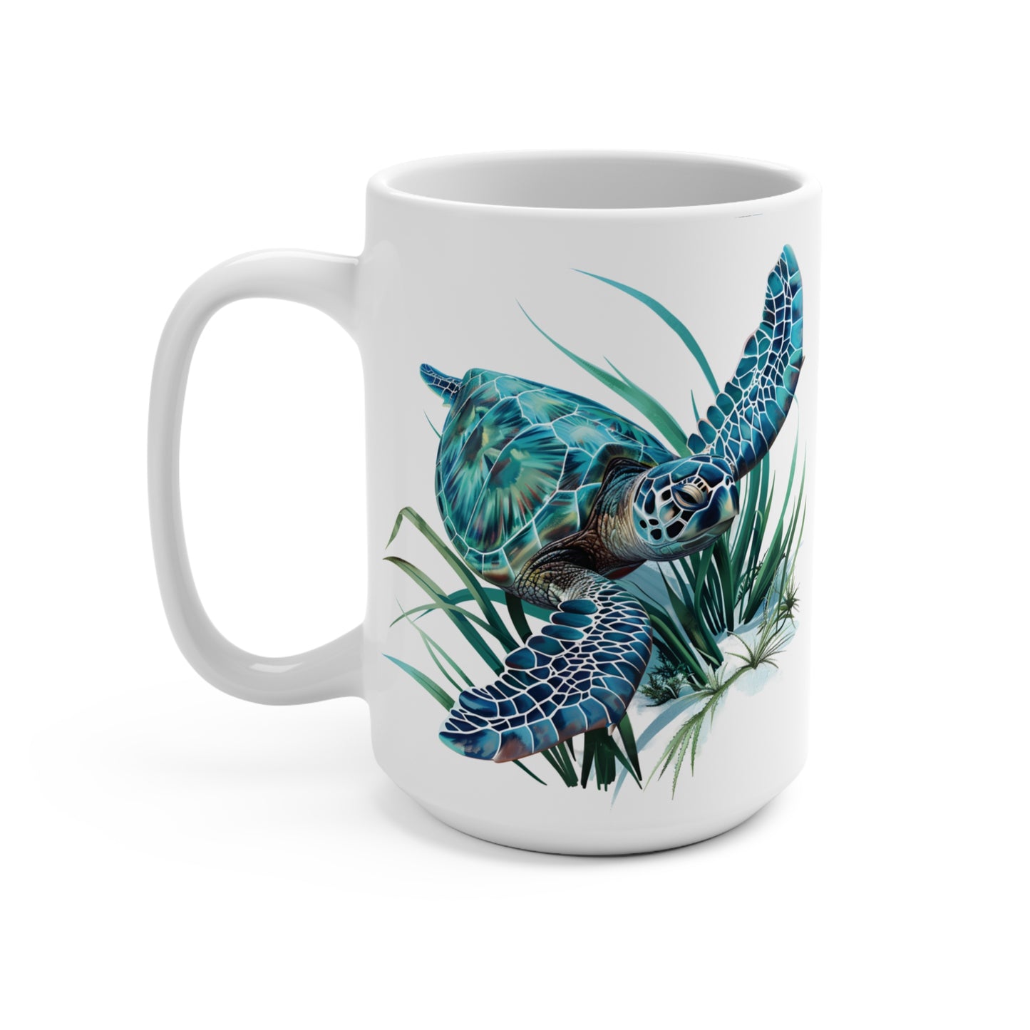 Swimming Along Ceramic Mug 15oz