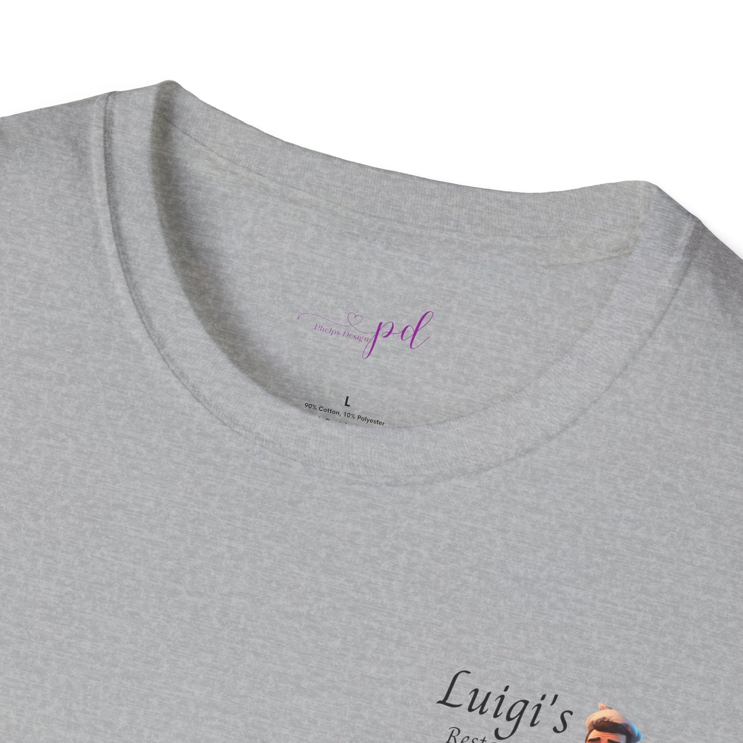 Luigi's Uniform Soft-style T-Shirt