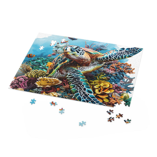 Turtle Puzzle (120, 252, 500-Piece)