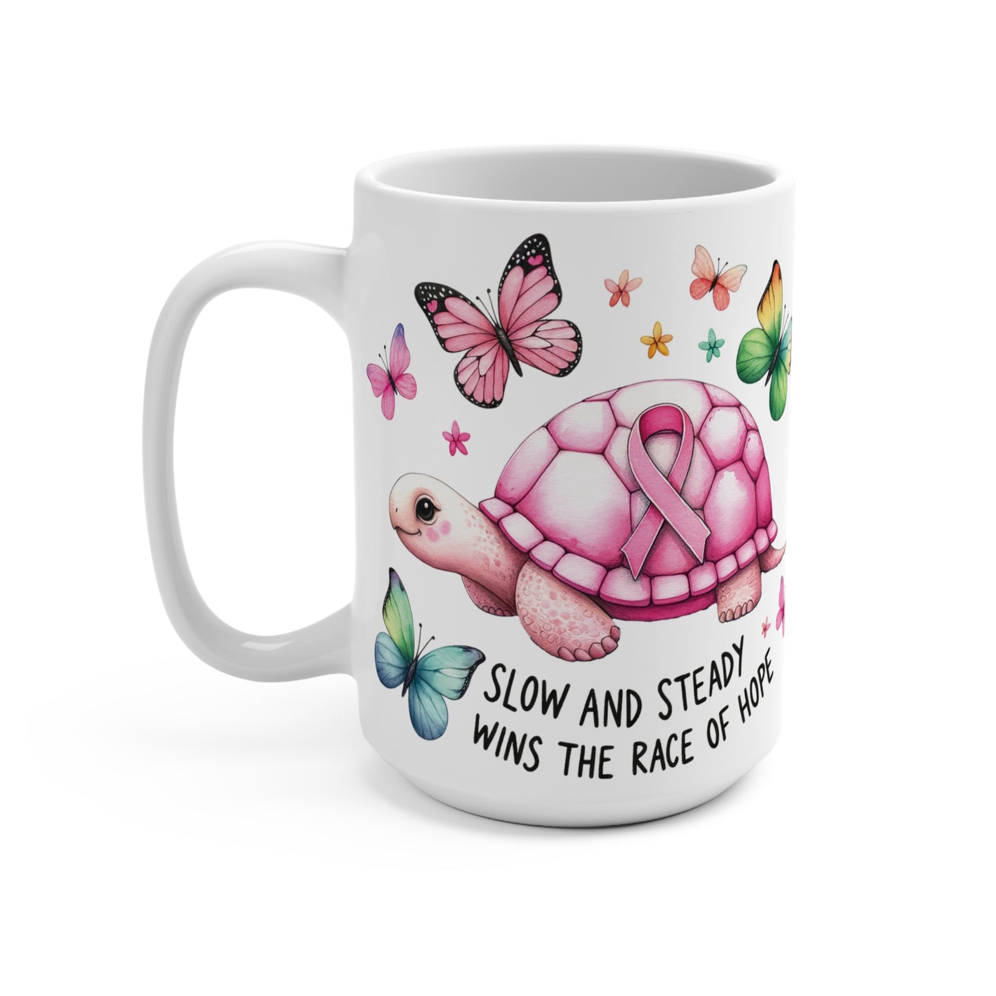 Slow & Steady Ceramic Mug 15oz