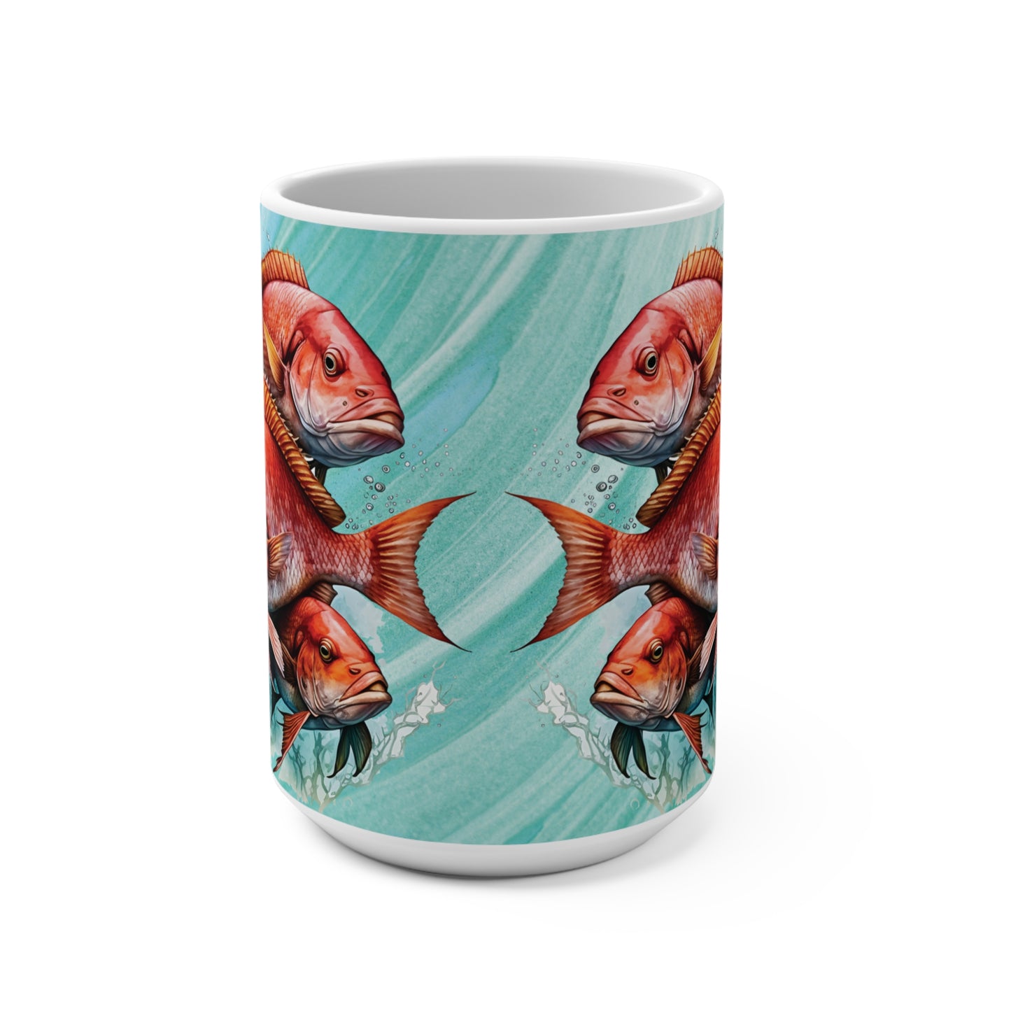 Red Snapper Ceramic Mug 15oz