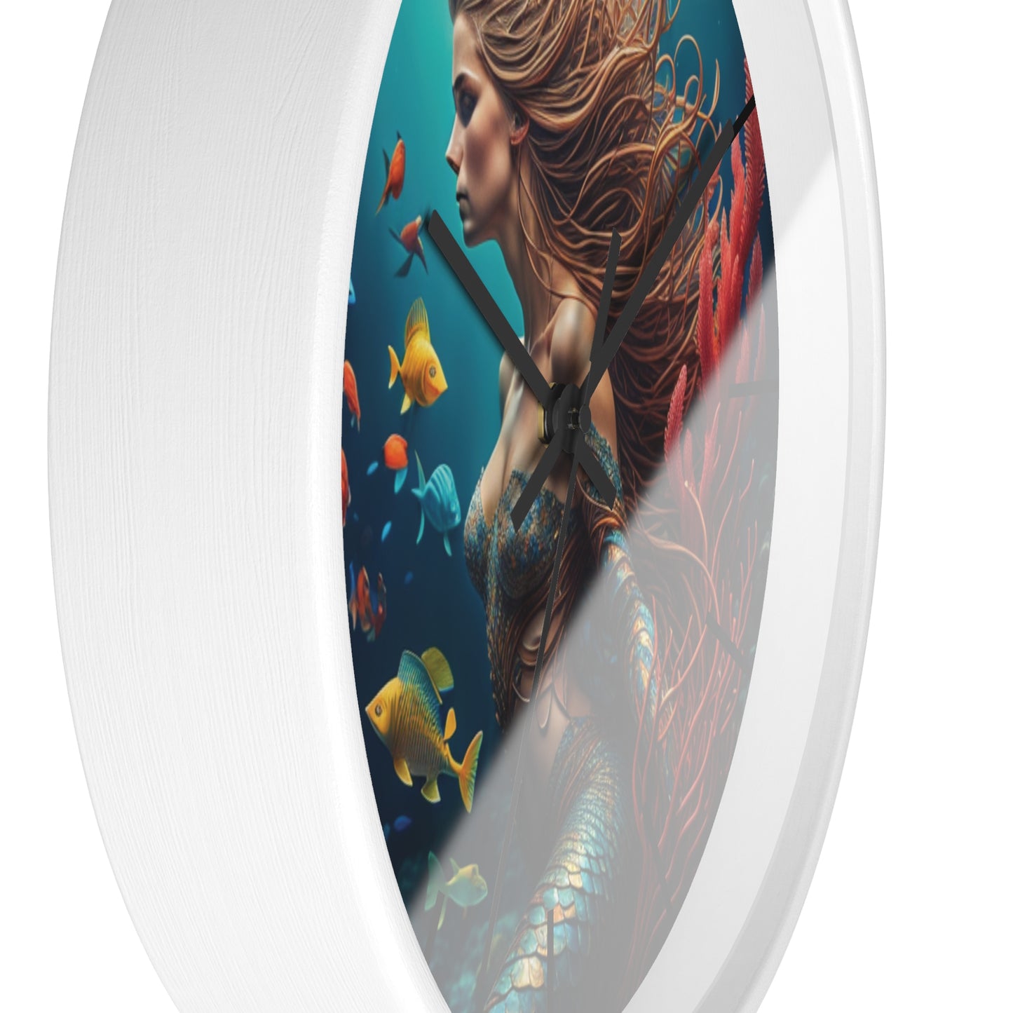 Salty Sirens Wall Clock