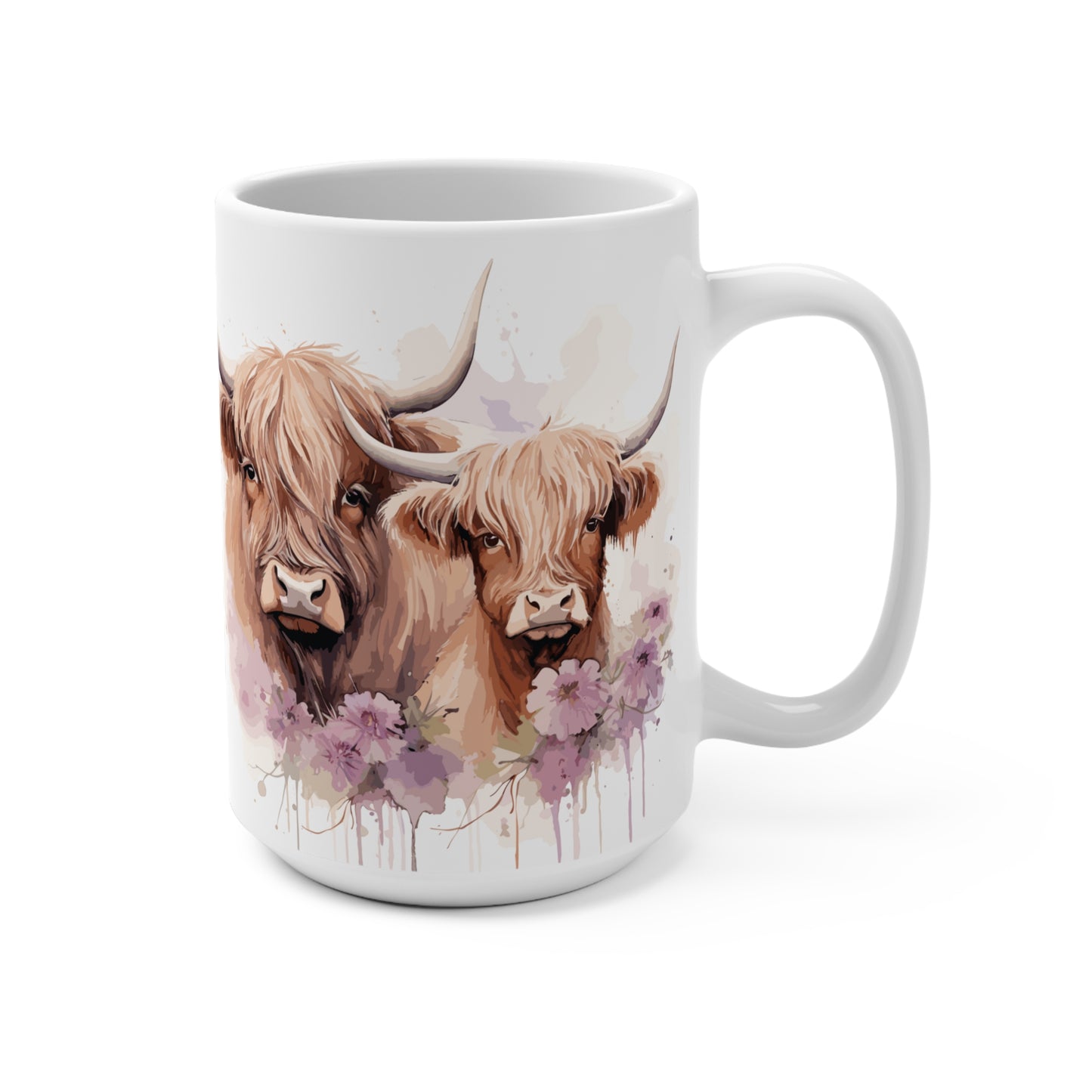 Highland pair Ceramic Mug 15oz