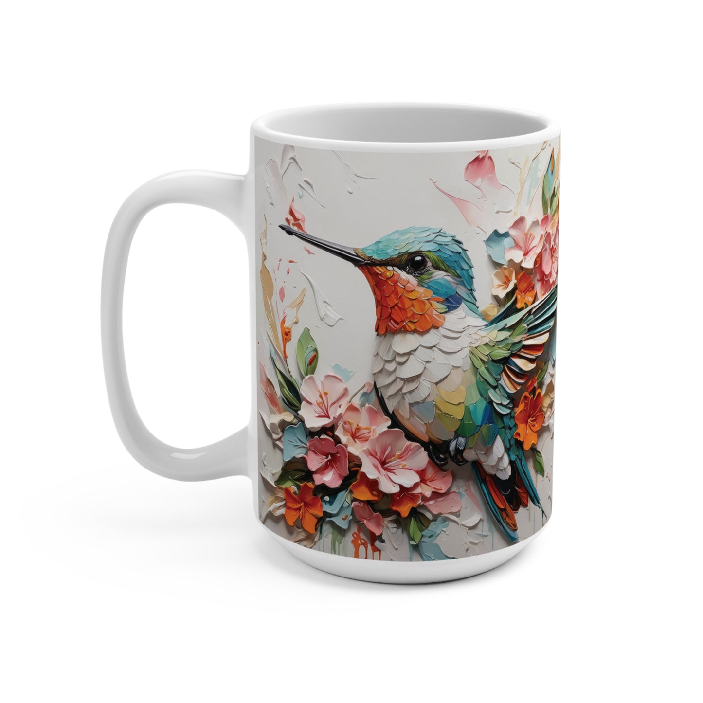 Hummingbird Ceramic Mug 15oz