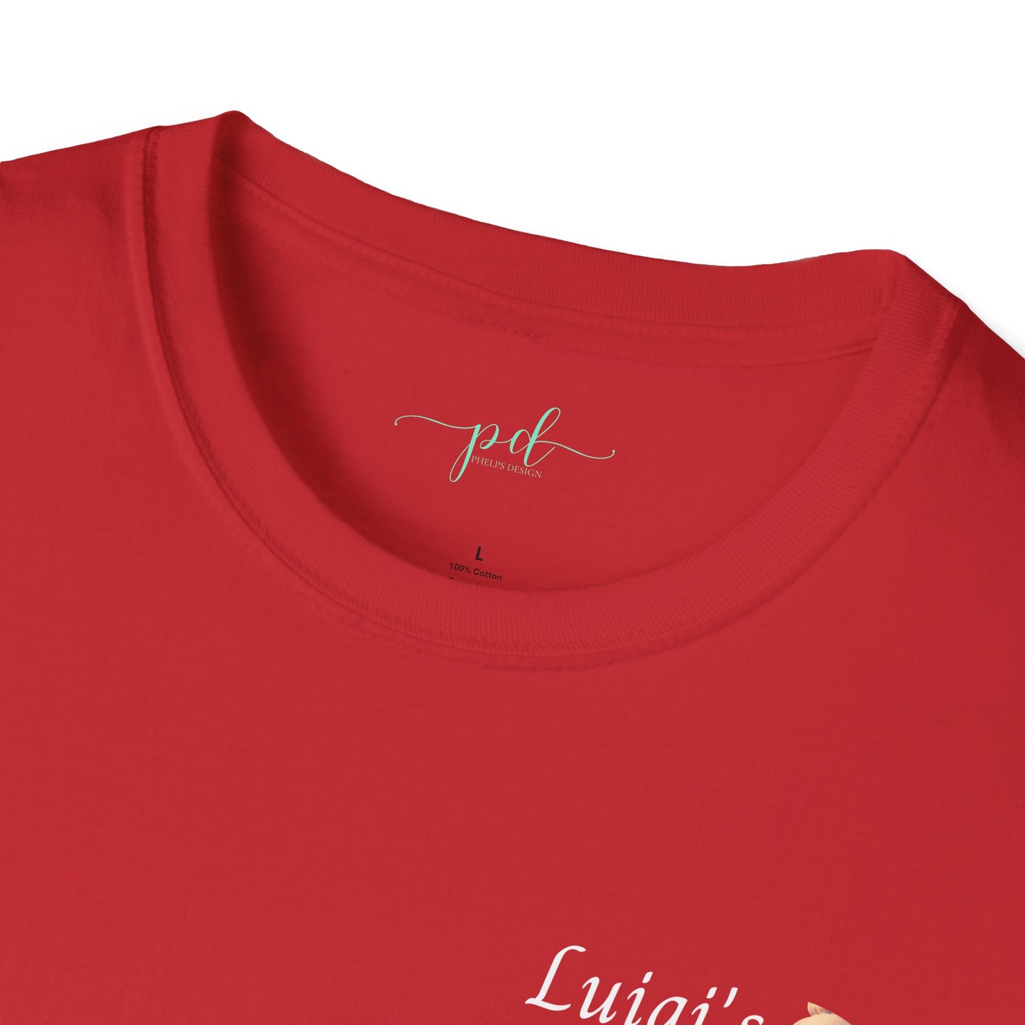 Luigi's Uniform Soft-style T-Shirt