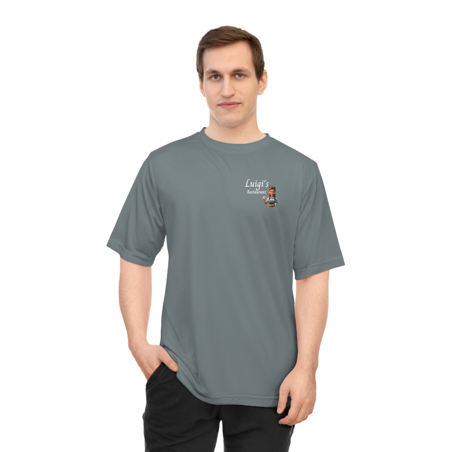 Luigi's Uniform Zone Performance T-shirt