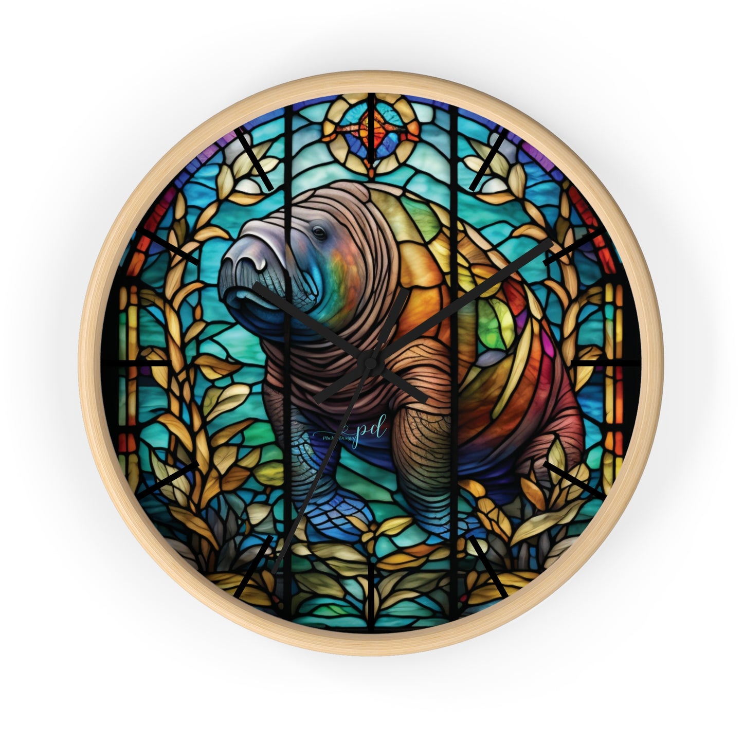 Manatee Wall Clock