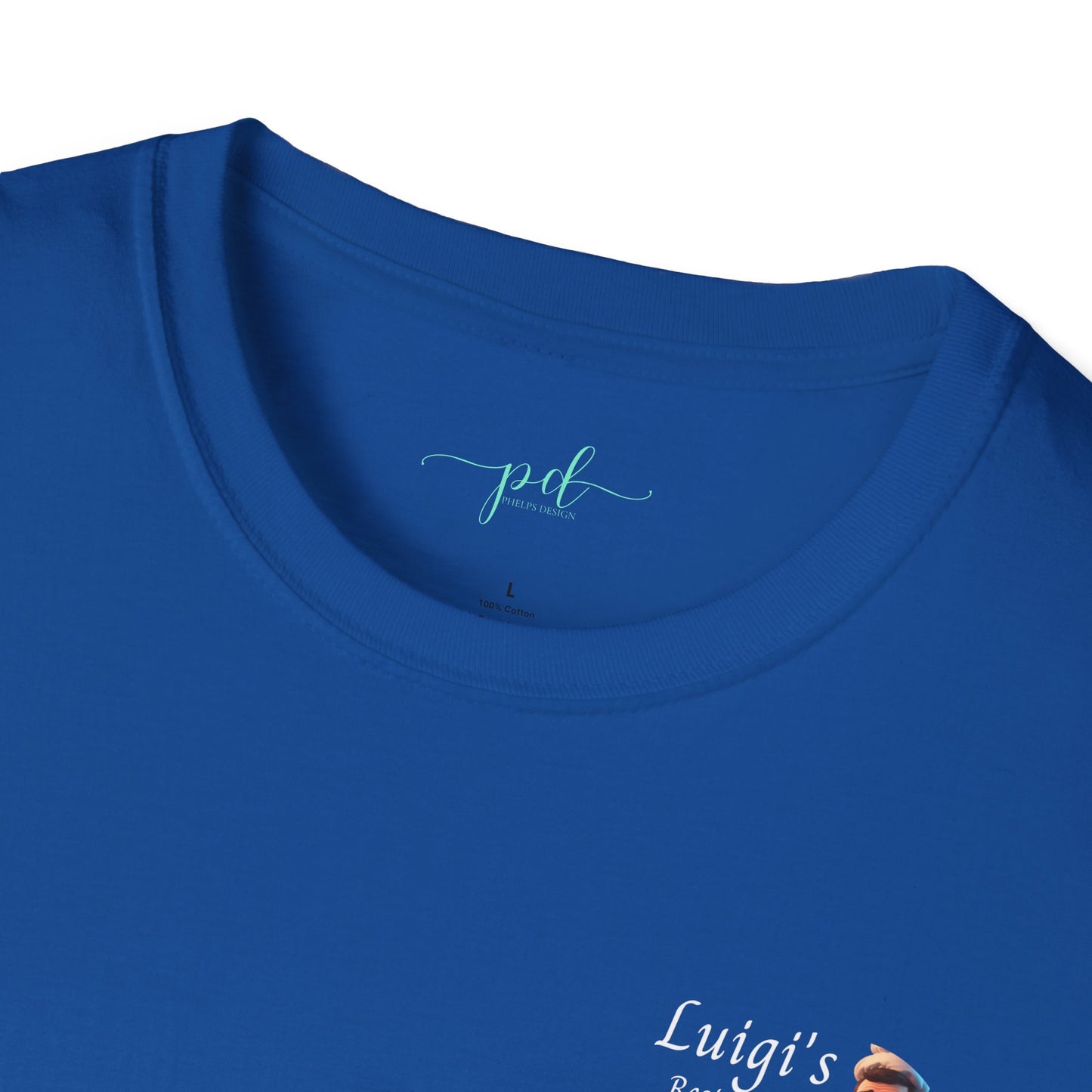 Luigi's Uniform Soft-style T-Shirt