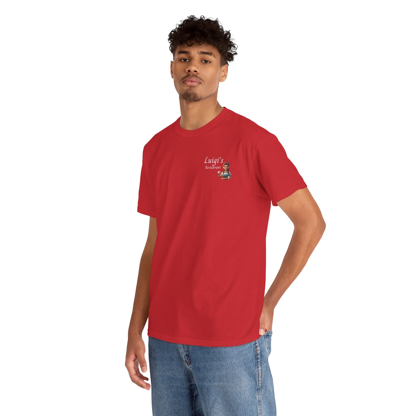 Luigi's Uniform Heavy Cotton Tee