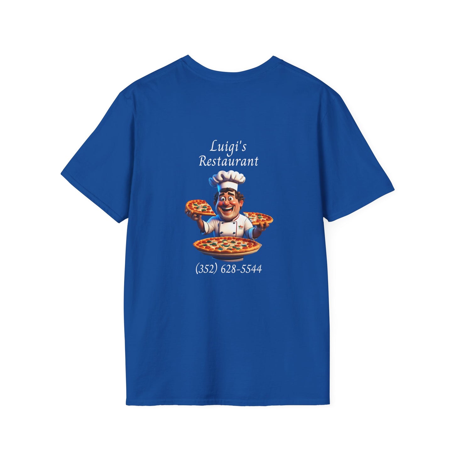 Luigi's Uniform Soft-style T-Shirt