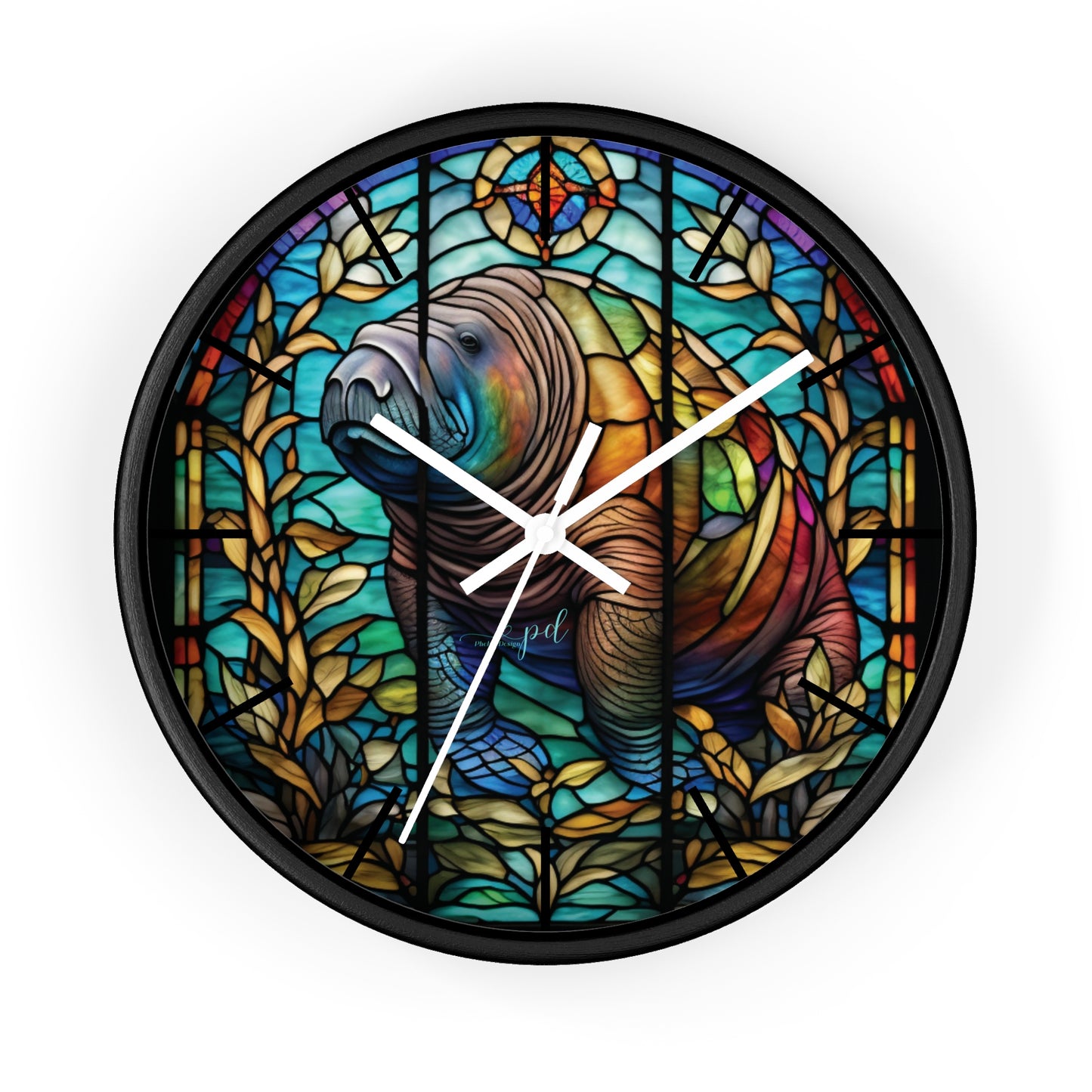 Manatee Wall Clock