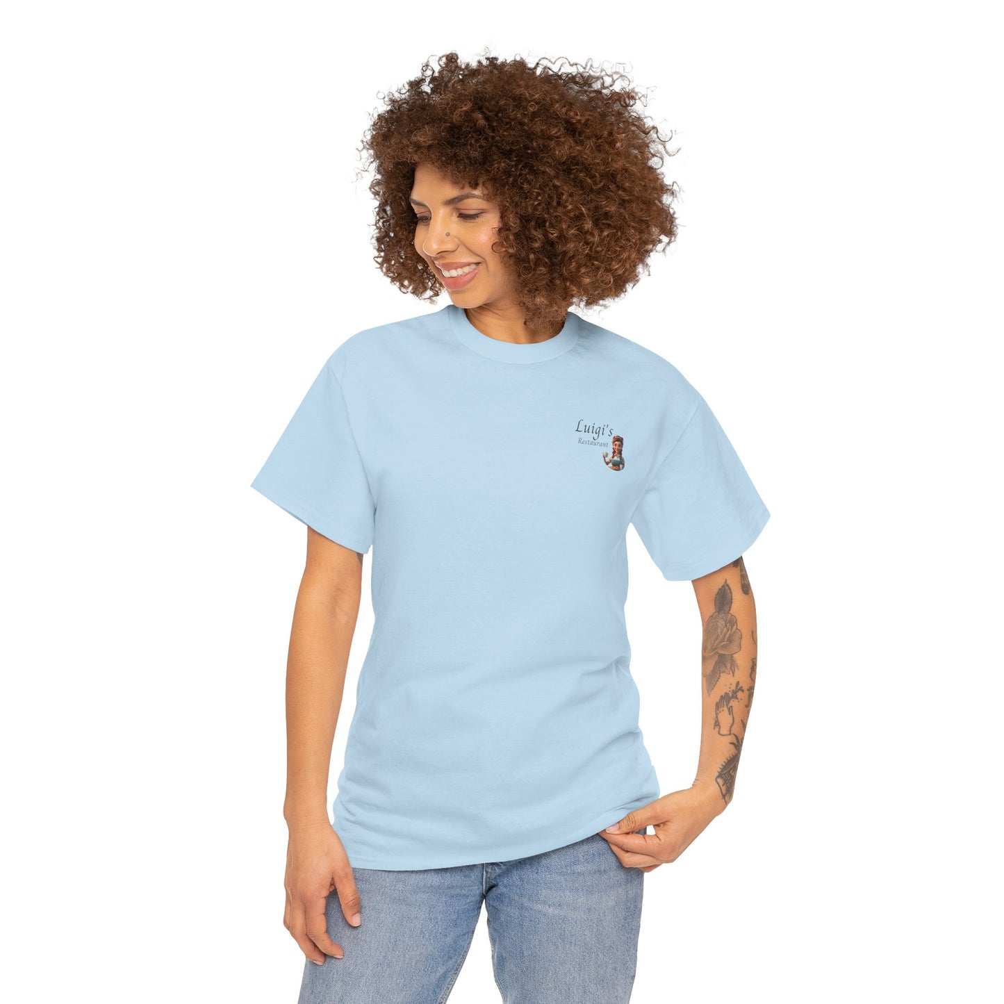 Luigi's Uniform Heavy Cotton Tee