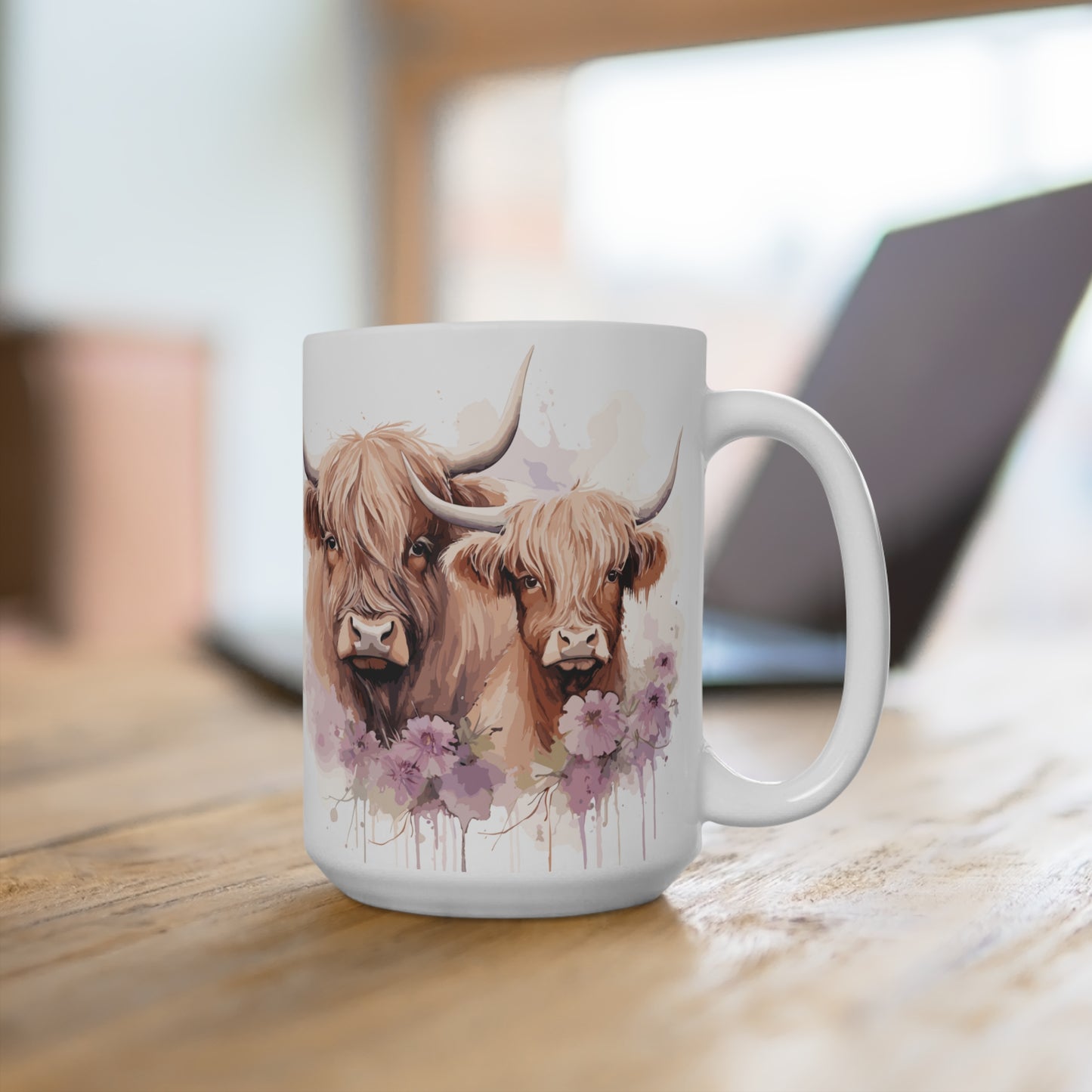 Highland pair Ceramic Mug 15oz