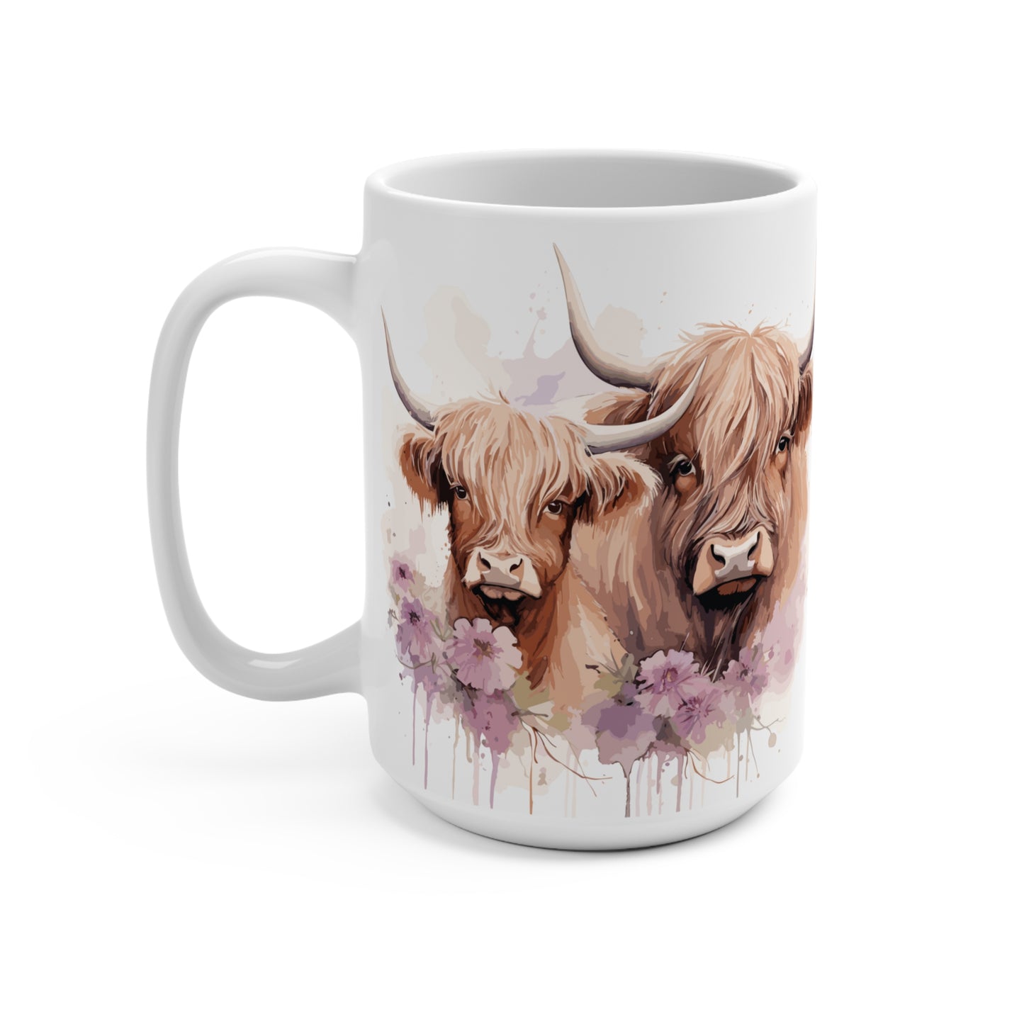 Highland pair Ceramic Mug 15oz