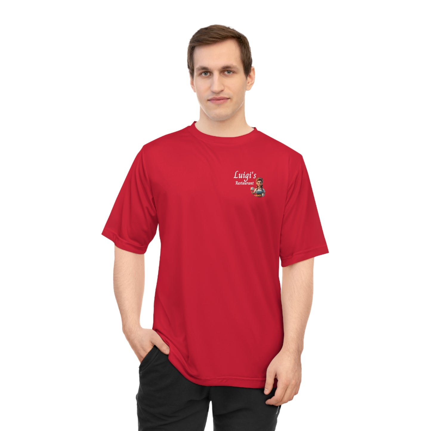 Luigi's Uniform Zone Performance T-shirt