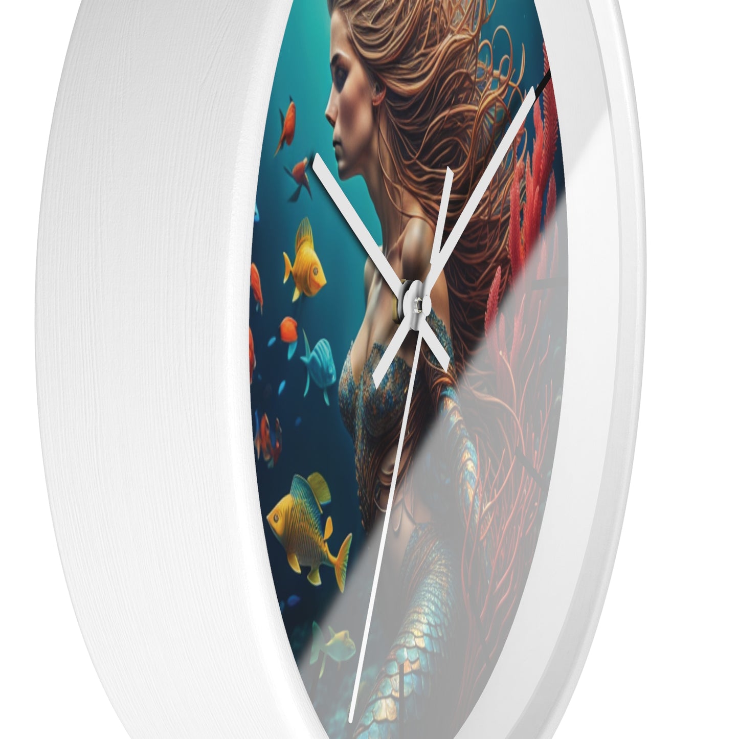 Salty Sirens Wall Clock