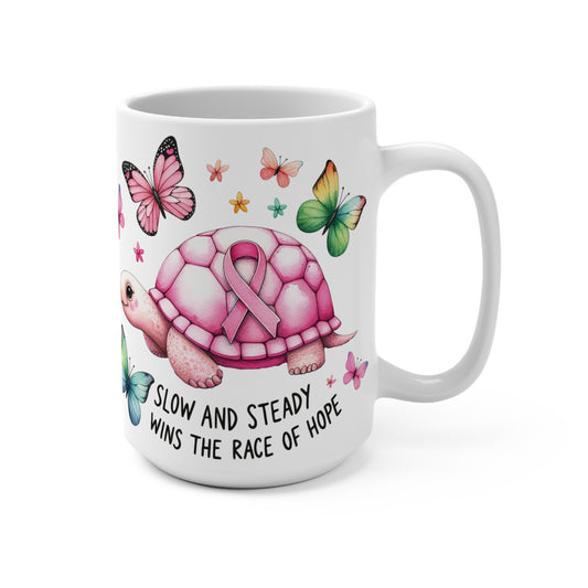 Slow & Steady Ceramic Mug 15oz