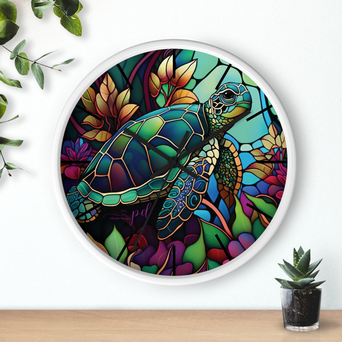 Turtle Wall Clock