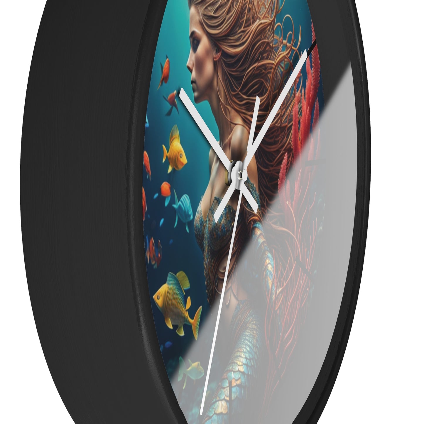 Salty Sirens Wall Clock