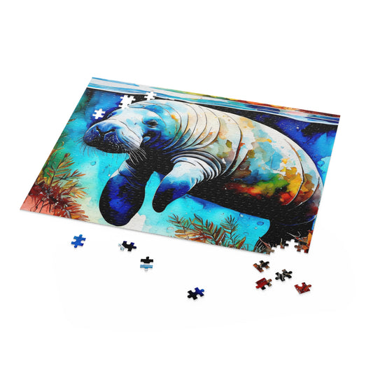 Manatee Puzzle (120, 252, 500-Piece)