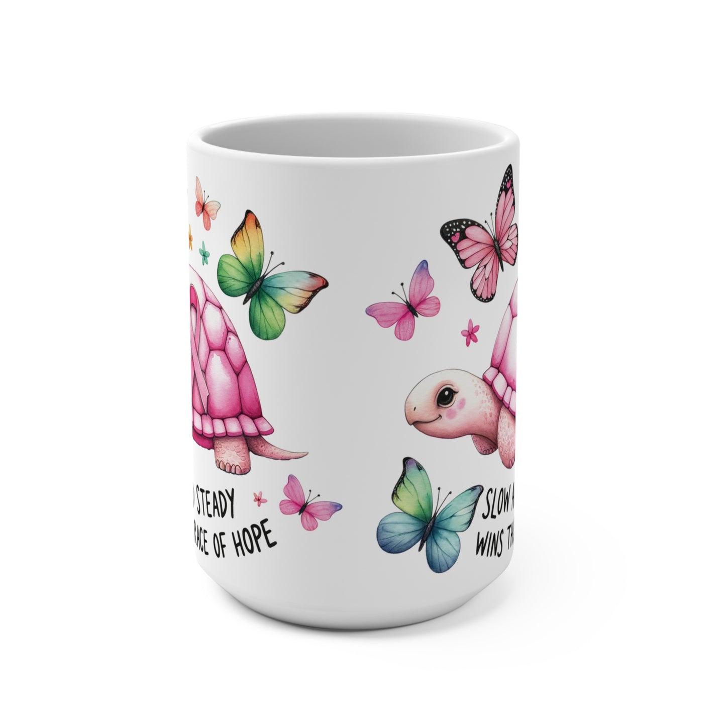 Slow & Steady Ceramic Mug 15oz